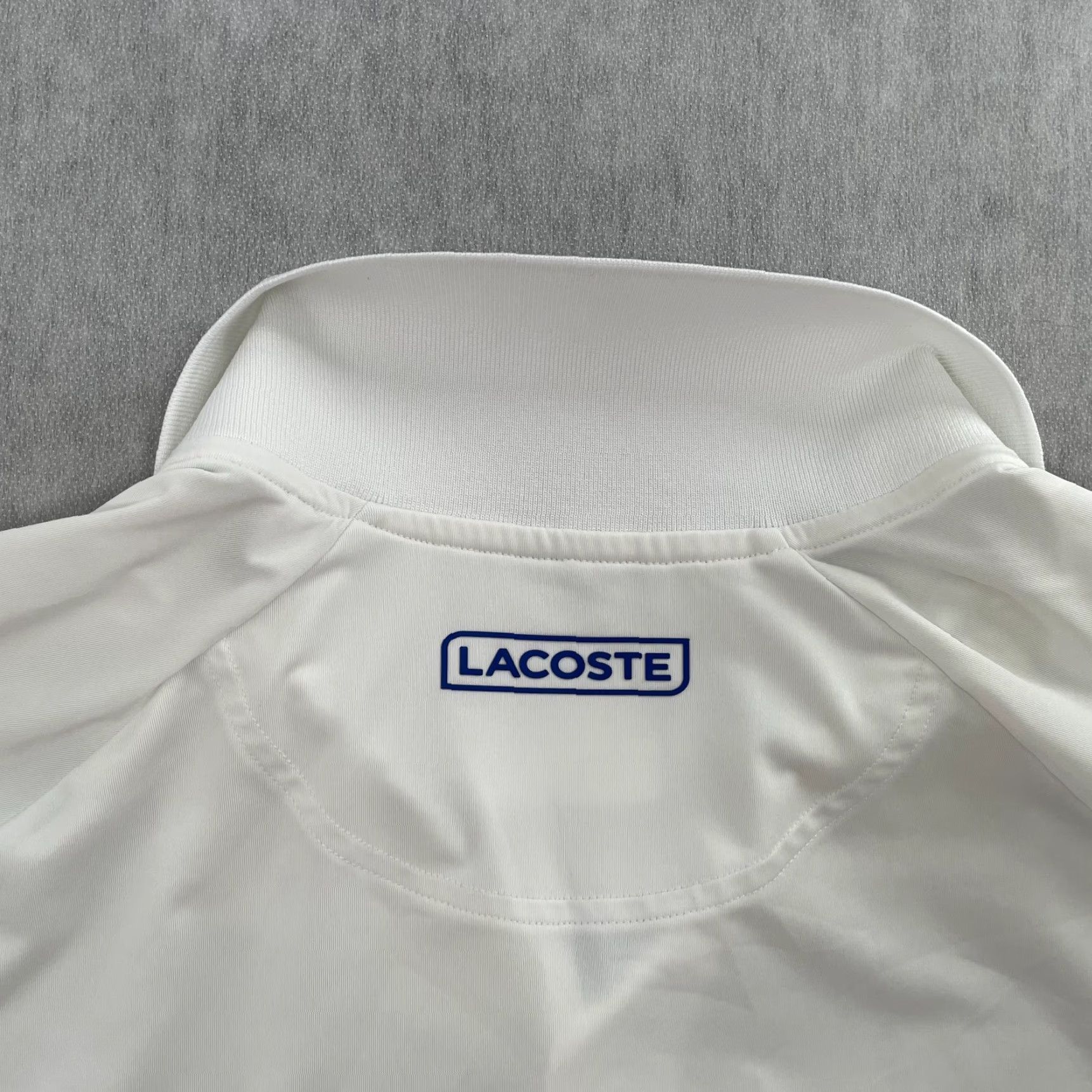 Lacoste Lacoste Sport Shirt Adult 4XL White Polo Novak Djokovic Tennis Logo Mens FR9 Polo Shirt Size US XXL / EU 58 / 5 - 5 Thumbnail