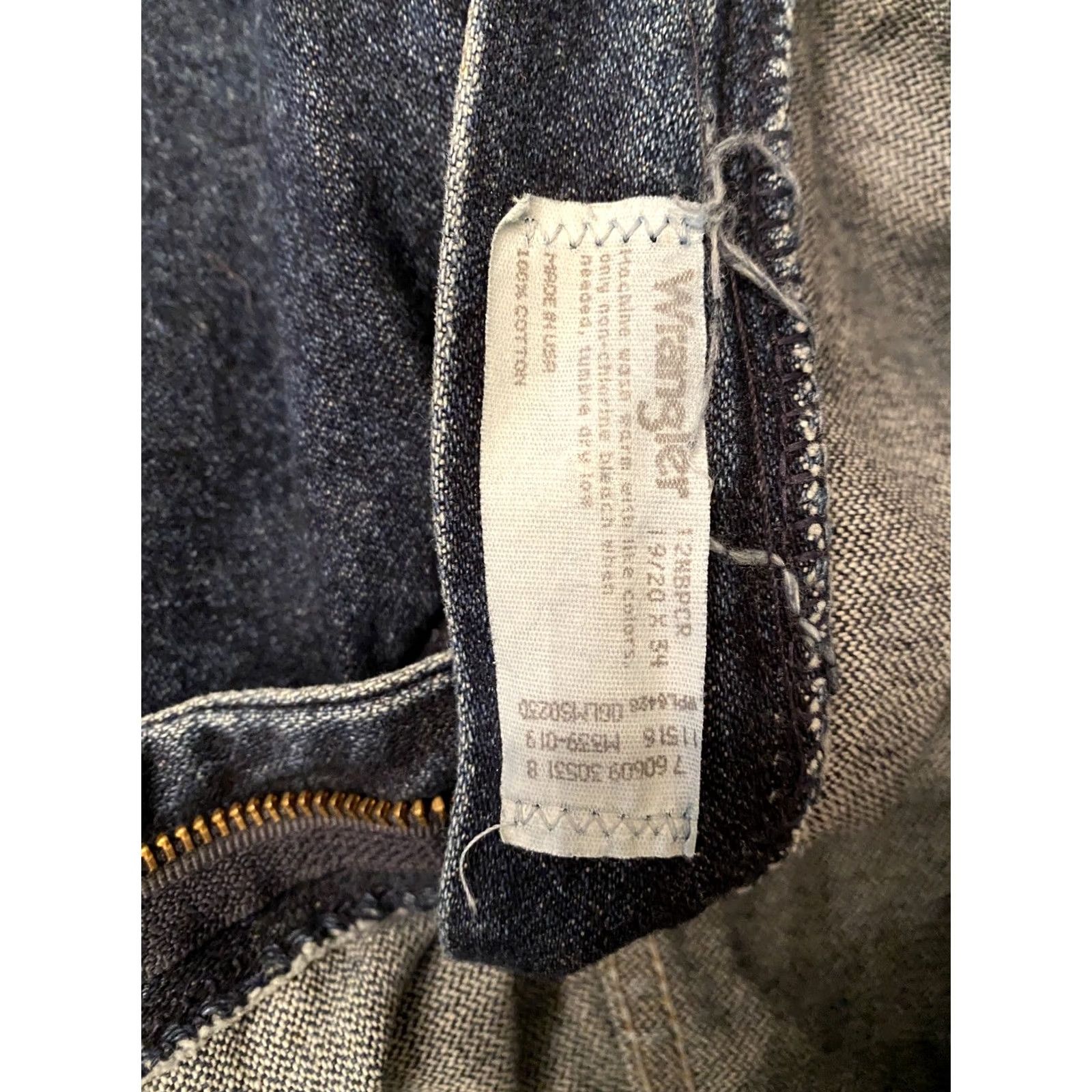 Wrangler VINTAGE Wrangler Bare Back Classic Fit Jeans 20 Tall 34 Black Cowboy Cut 1990s Mens Boys Girls Womens? Size 42" / US 20 - 7 Thumbnail