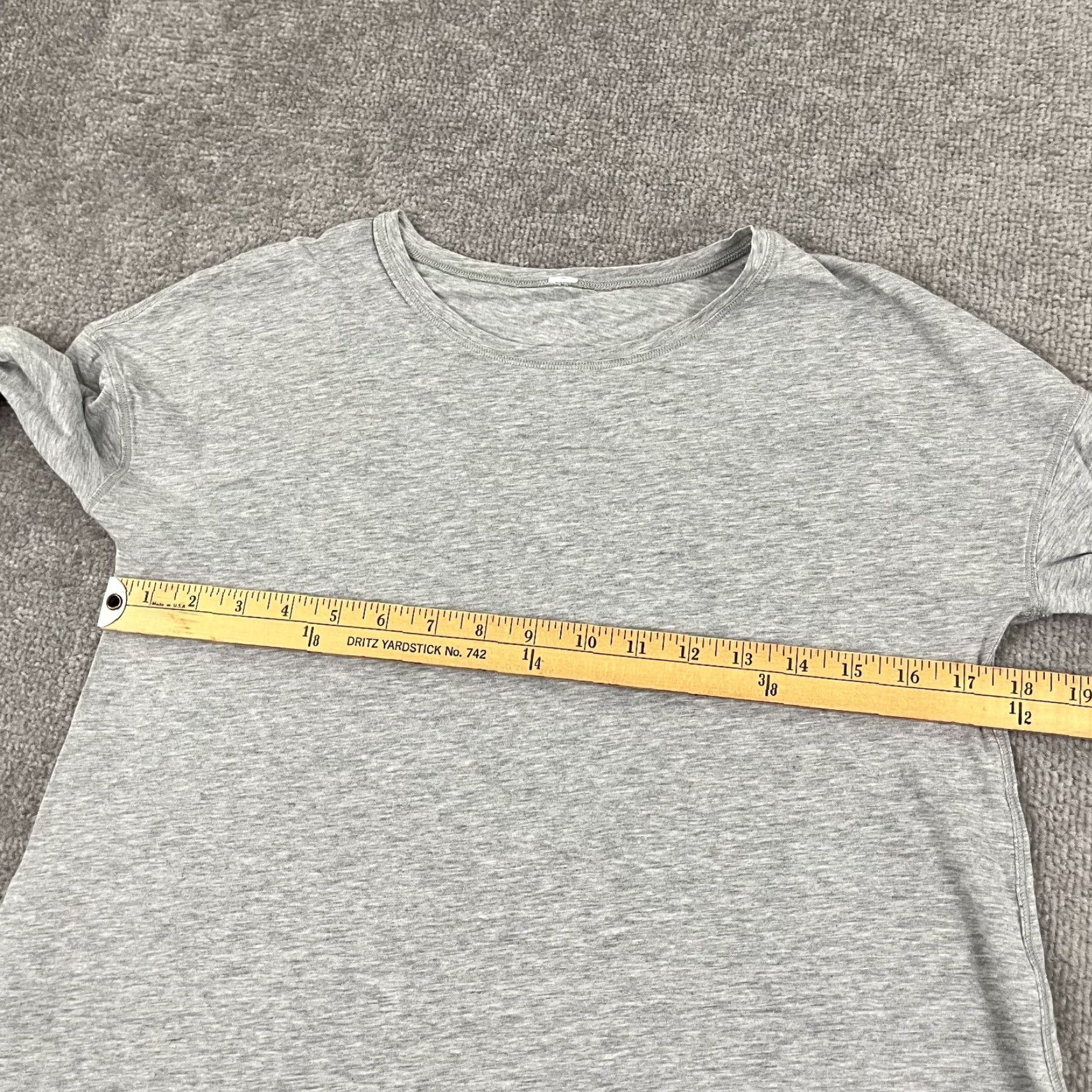 Lululemon Lululemon To The Point Blouse Top Women Size 8 Gray Asymmetrical Side Slit Shirt Size M / US 6-8 / IT 42-44 - 5 Thumbnail