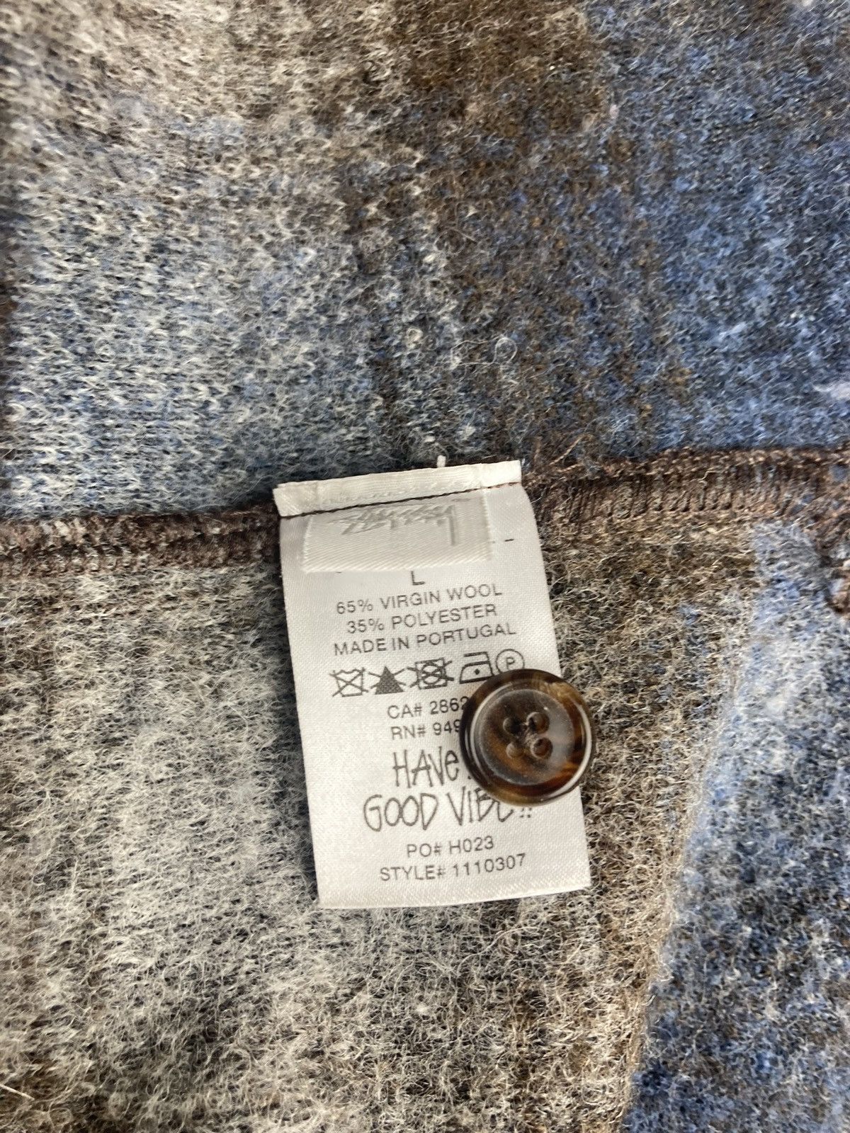 Stussy Stüssy wool blend Overshirt Size US L / EU 52-54 / 3 - 4 Thumbnail