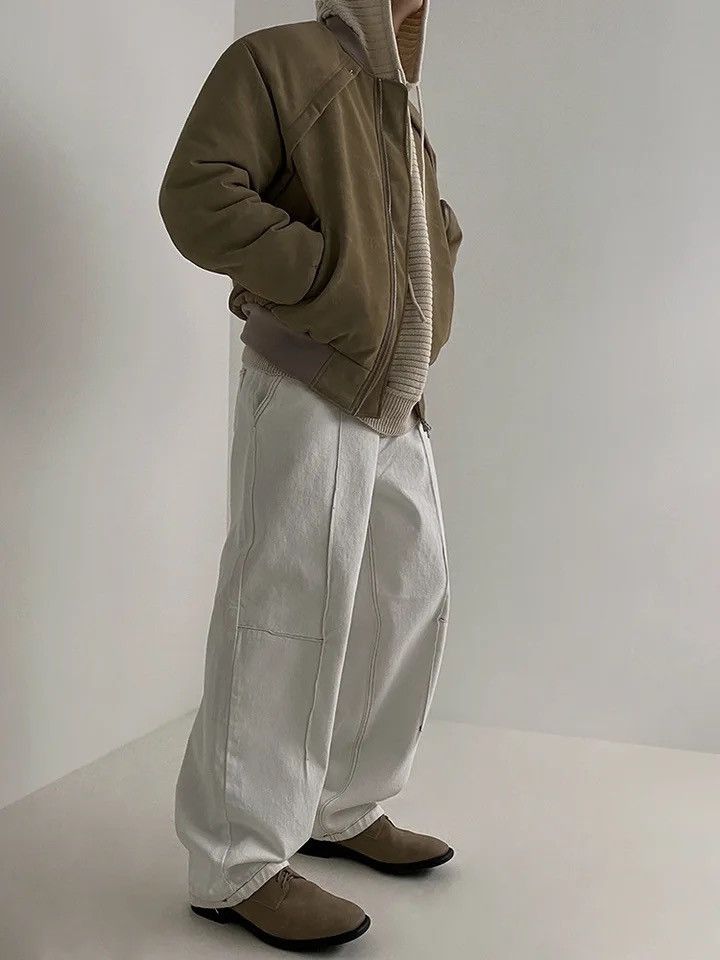 Japanese Brand × Other Streetwear Fashion Loose Jacket Coat Bomber Size US XL / EU 56 / 4 - 2 Thumbnail