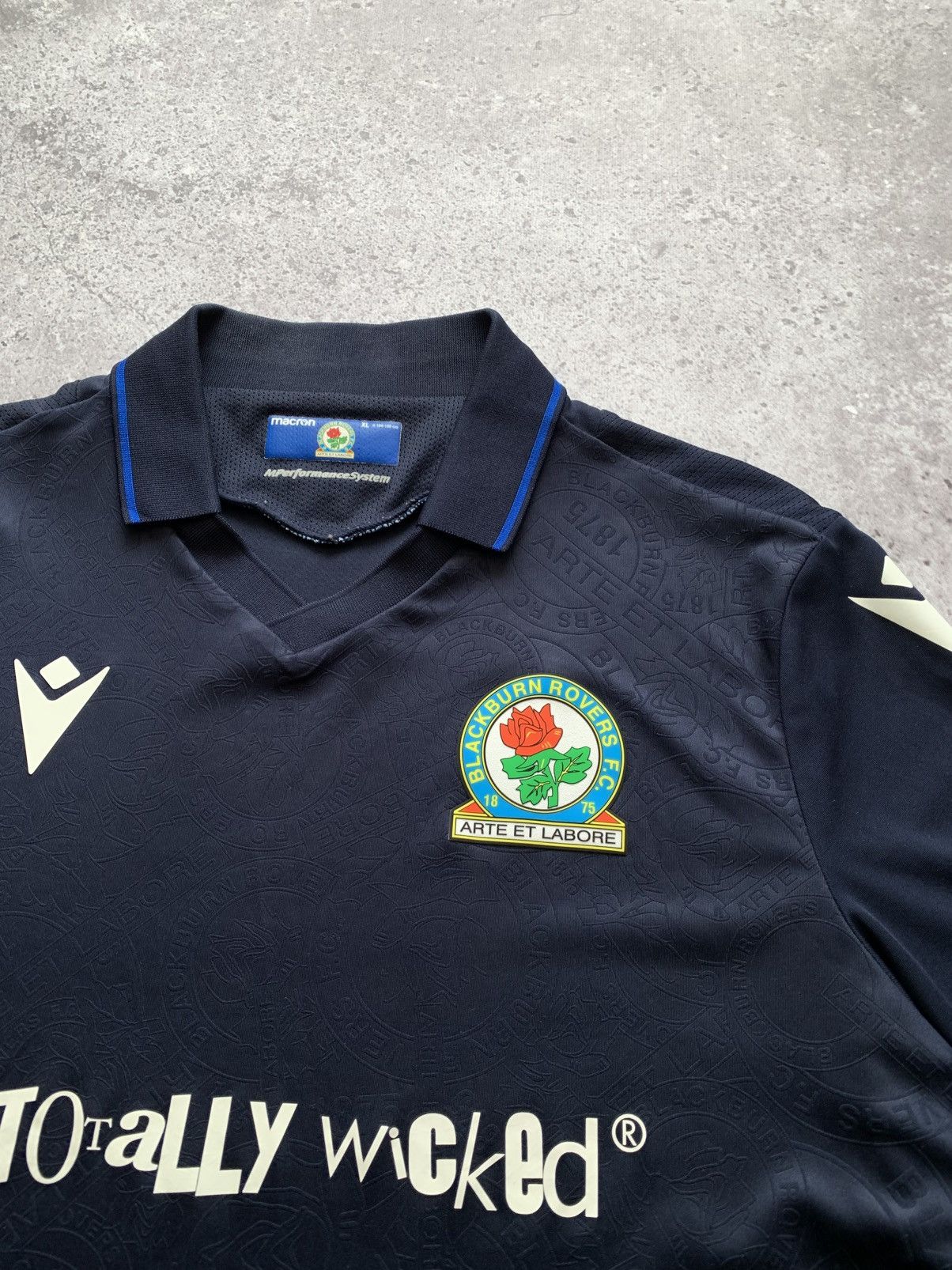 Macron 🔥MACRON BLACKBURN ROVERS 2022/2023 AWAY SOCCER JERSEY Size US XL / EU 56 / 4 - 5 Thumbnail