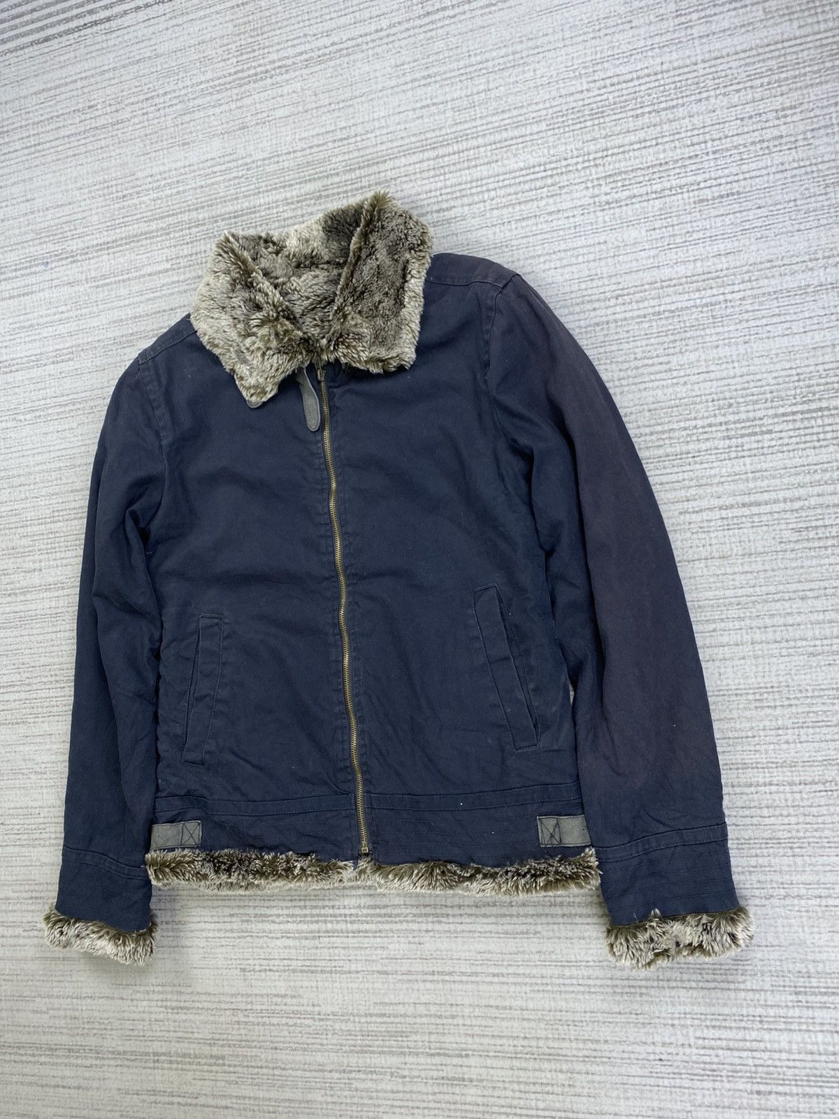 Exhibit66Studios × Japanese Brand Vintage Exhibitionist Sherpa Lined Jacket Size US M / EU 48-50 / 2 - 4 Thumbnail