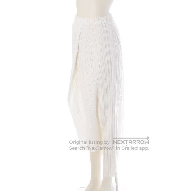 Issey Miyake Issey Miyake Ruched Midi Skirt Size 25" / US 0 / IT 36 - 2 Thumbnail