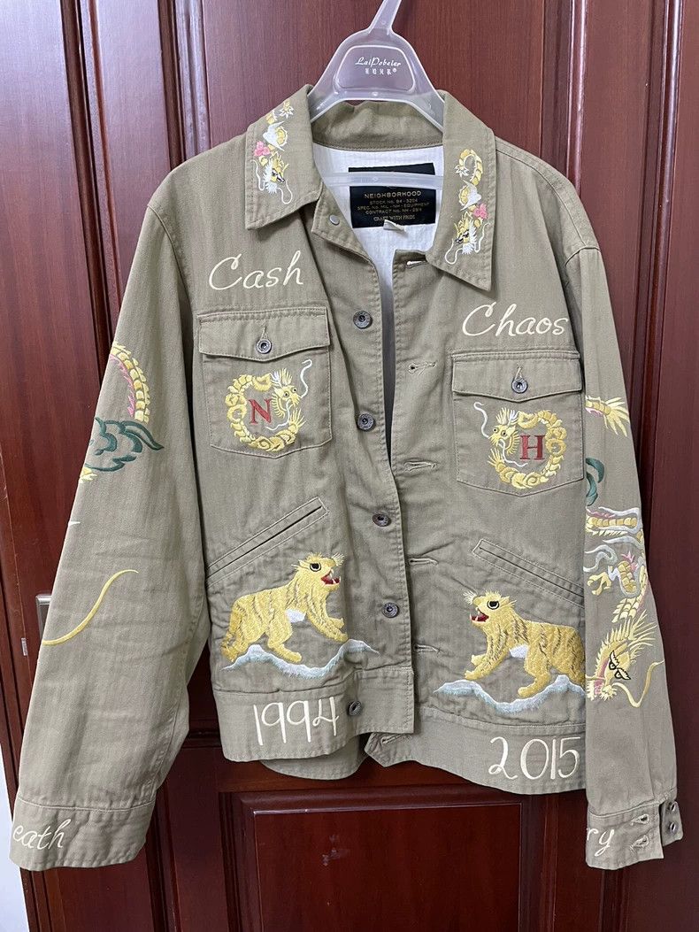 Neighborhood Vintage Neighborhood Dragon Tiger Embroidered Jacket - dmc Size US M / EU 48-50 / 2 - 1 Thumbnail