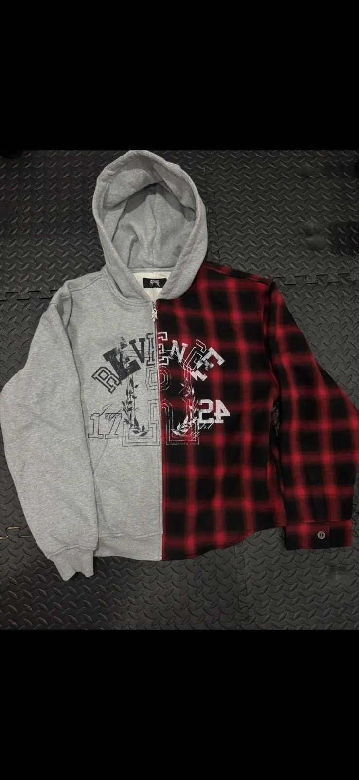 Revenge REVENGE INFERNO FLANNEL ZIP HEATHER GREY Size US XL / EU 56 / 4 - 1 Preview