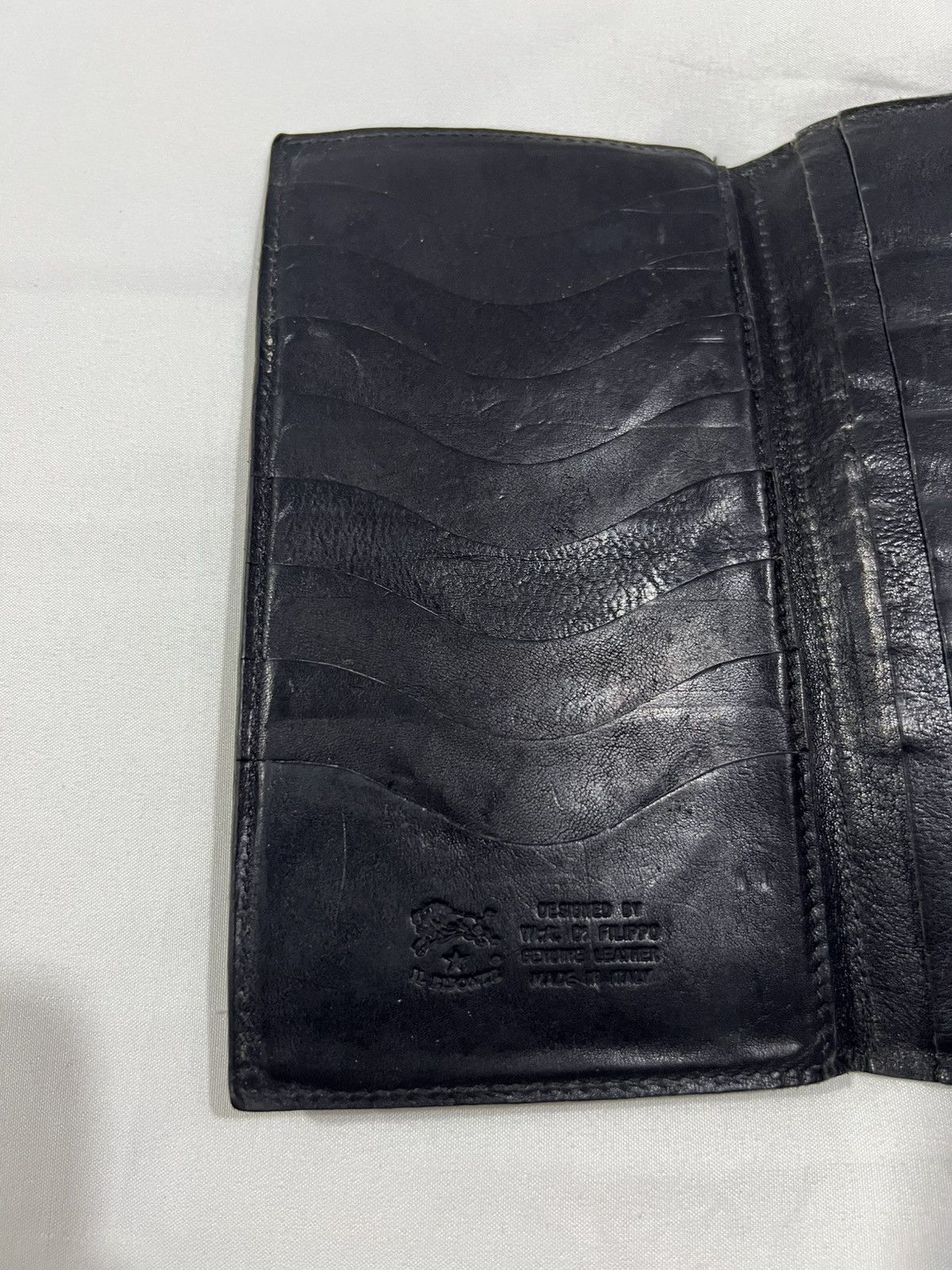 Il Bisonte Il Bisonte Raw Genuine Leather Bi Fold Long Wallets Size ONE SIZE - 9 Thumbnail