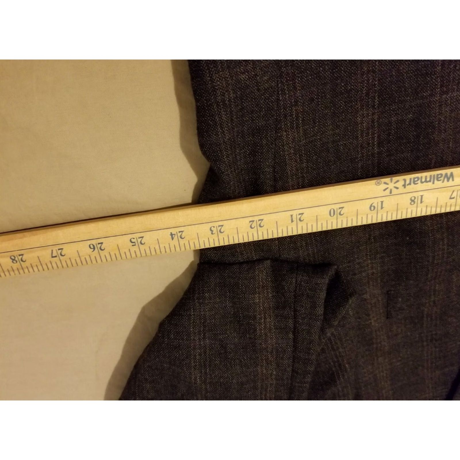 Calvin Klein Mens Calvin Klein Wool Sports Jacket Blazer Gray 46R Size 46R - 4 Thumbnail