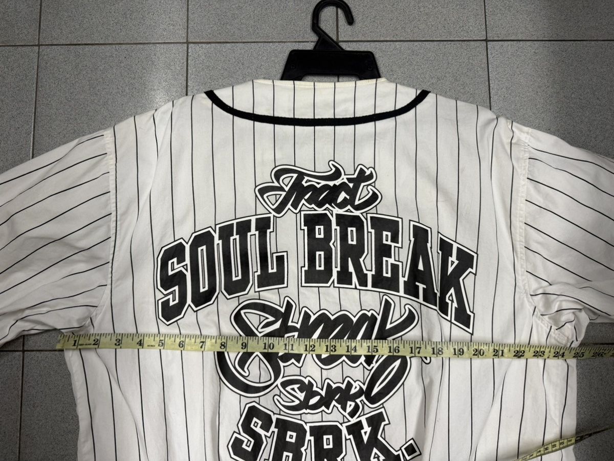 Japanese Brand Classic Soul Break Cotton Baseball Jersey Size US XXL / EU 58 / 5 - 12 Thumbnail