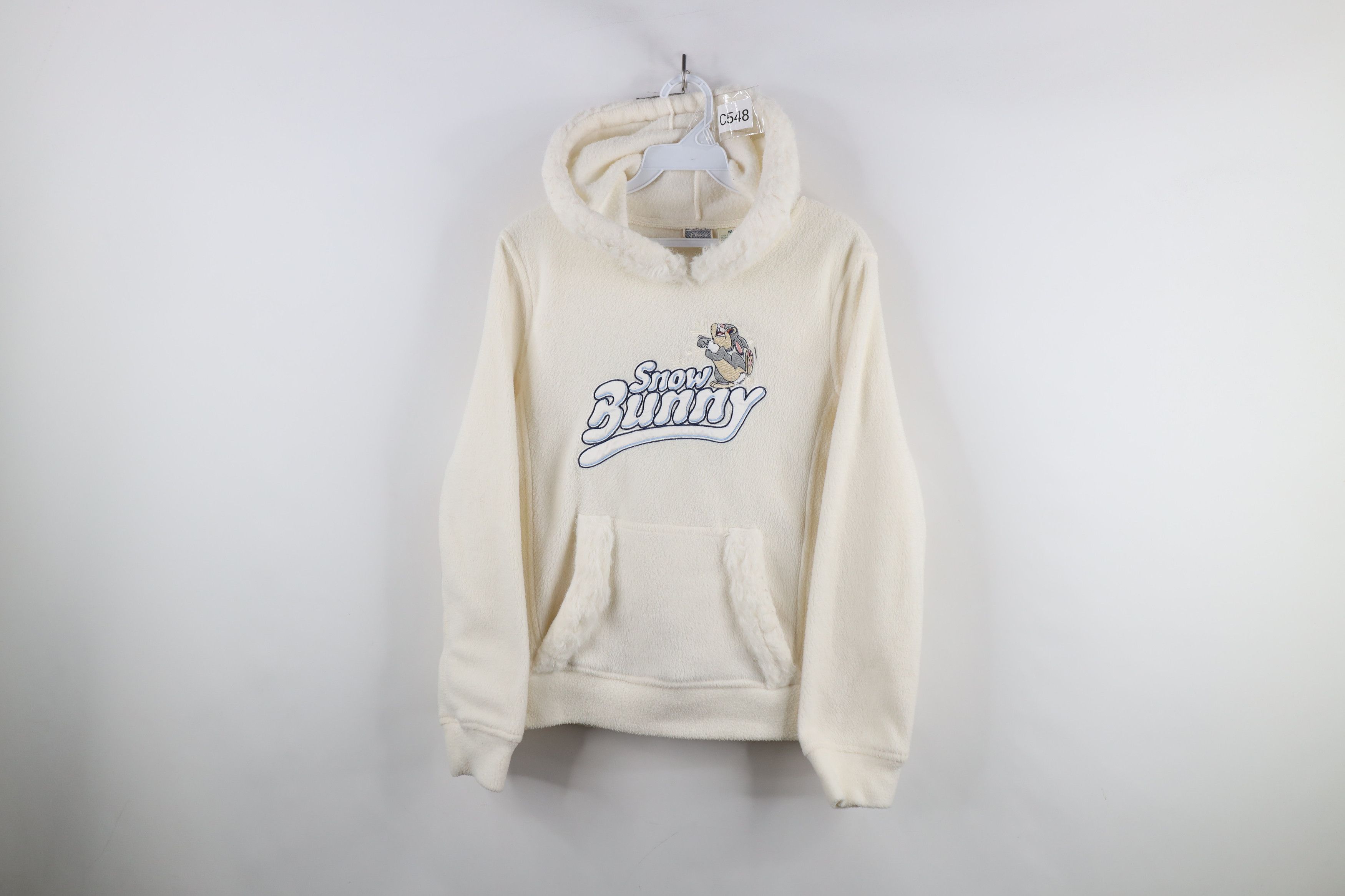 Disney × Vintage Vintage 90s Y2K Disney Spell Bambi Thumper Snow Bunny Hoodie Size M / US 6-8 / IT 42-44 - 1 Thumbnail