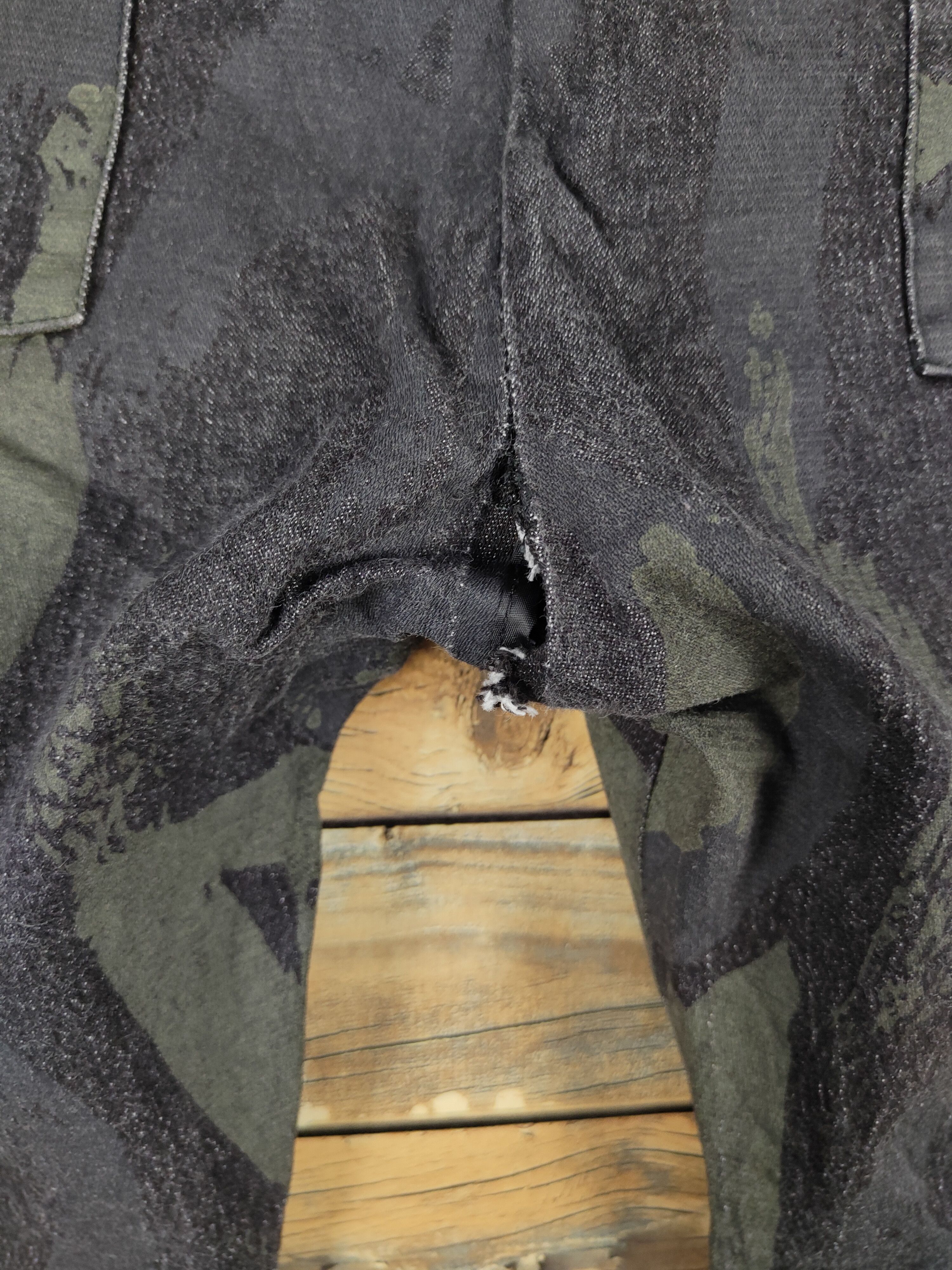Japanese Brand Japan camo Black Multipocket Jogger Pants #W2095 Size US 33 - 7 Thumbnail