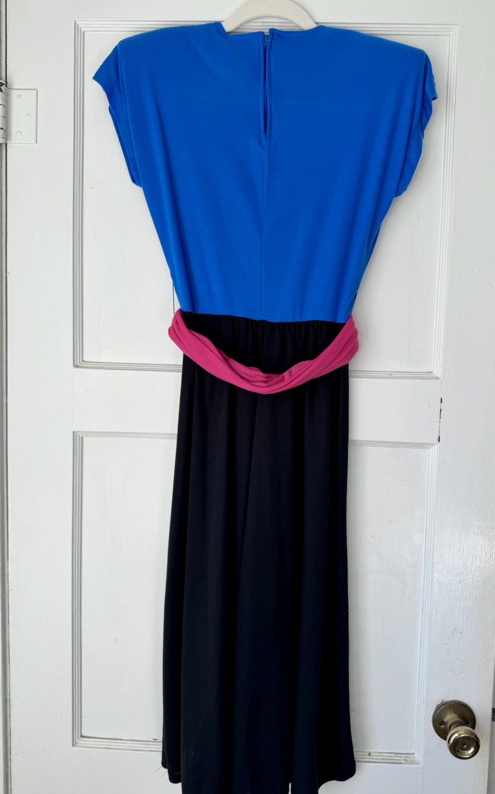 Other Authentic 80s Color-block Dress Size S / US 4 / IT 40 - 2 Thumbnail
