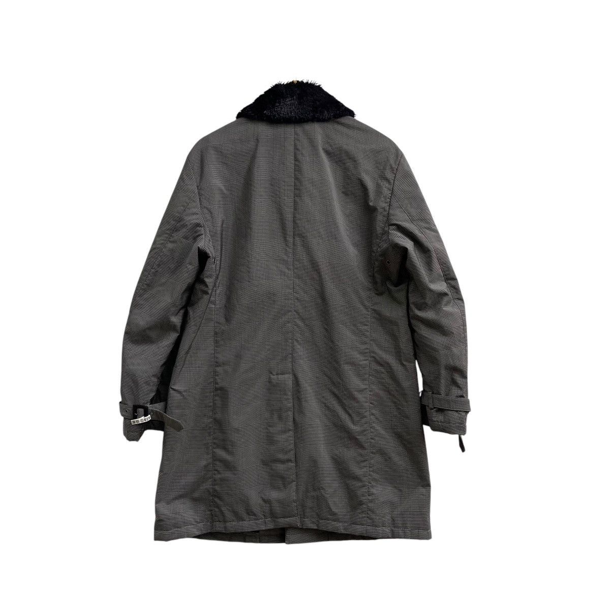 Armani × Designer 💥Armani Collezioni Trench Coat Checked Jacket Size US M / EU 48-50 / 2 - 2 Thumbnail