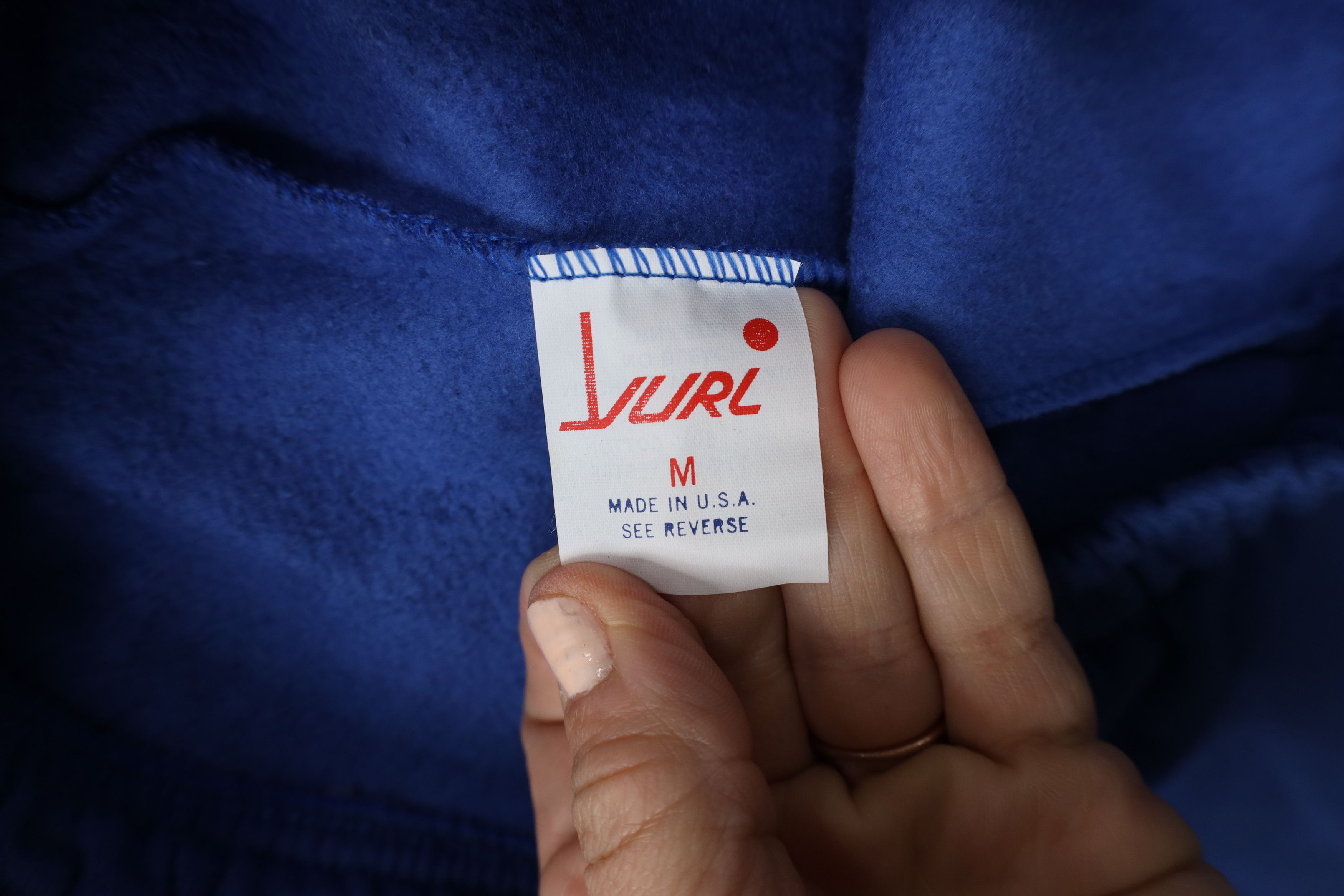 Vintage Vintage 90s Streetwear Gusseted Sweatpants Joggers Blue USA Size US 34 / EU 50 - 9 Thumbnail