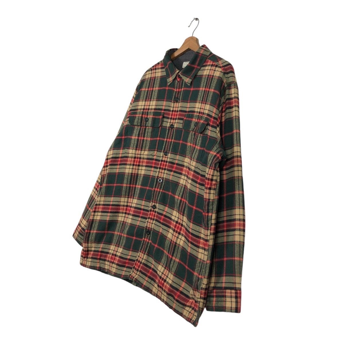 Japanese Brand 🔥VINTAGE FLANNEL SHIRT JACKET L.L.BEAN CHORE TARTAN DESIGN Size US L / EU 52-54 / 3 - 4 Thumbnail