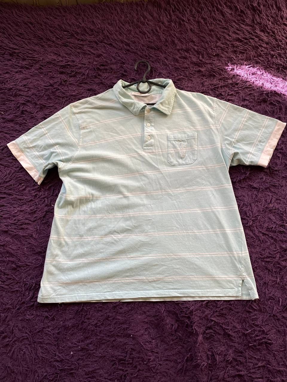 Yves Saint Laurent Vintage YSL T Shirt Tee Mini Logo Baggy Dirty 90s Size US XXL / EU 58 / 5 - 15 Thumbnail