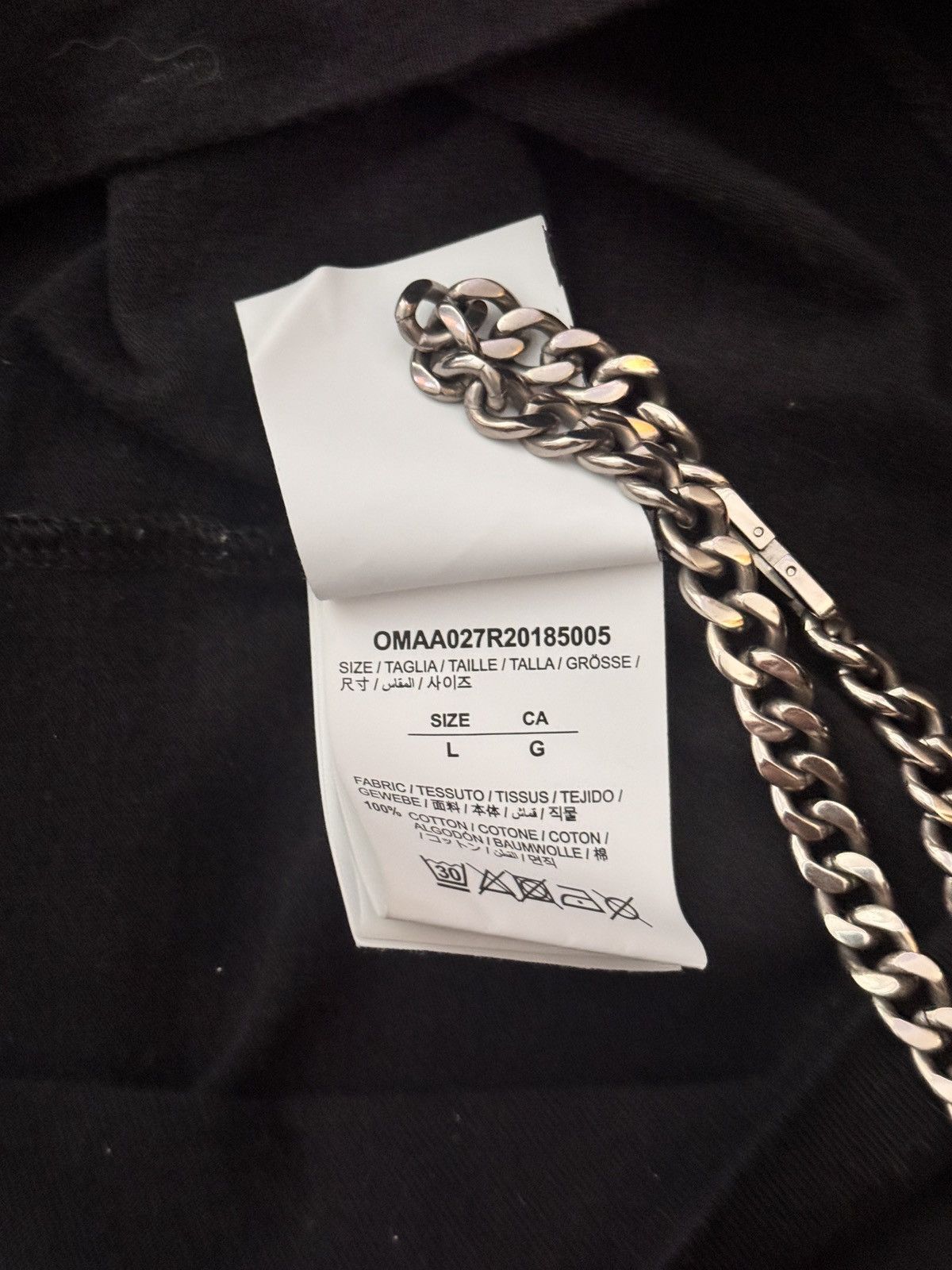 Off-White Off-White Golden Ratio Tee Size US L / EU 52-54 / 3 - 5 Thumbnail