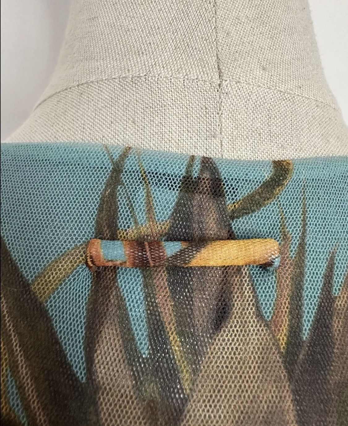 Jean Paul Gaultier Jean Paul Gaultier Top Blouse Printed Mesh Size M! Size M / US 6-8 / IT 42-44 - 9 Thumbnail