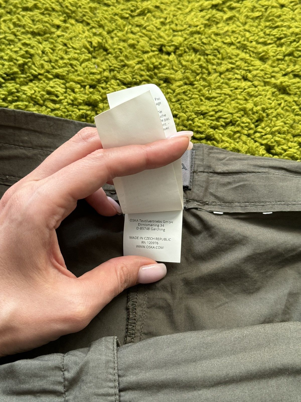Designer Oska avant garde poplin baggy pants Size 25" / US 0 / IT 36 - 6 Thumbnail