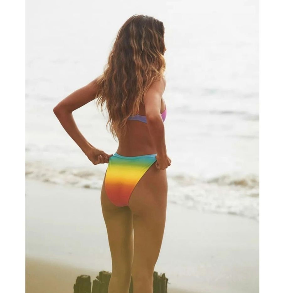 Free People NWT Monica Hansen Paradise City OnePiece Swimsuit $240 Large Size L / US 10 / IT 46 - 3 Thumbnail