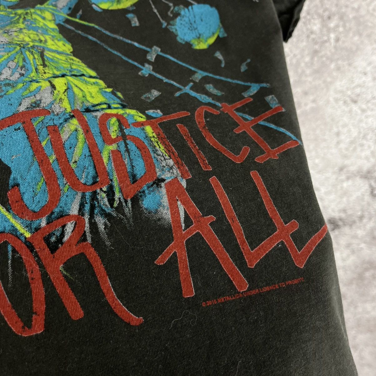 Band Tees Metallica 2015 And Justice For All T-Shirt Big Logo Size L Size US L / EU 52-54 / 3 - 7 Thumbnail