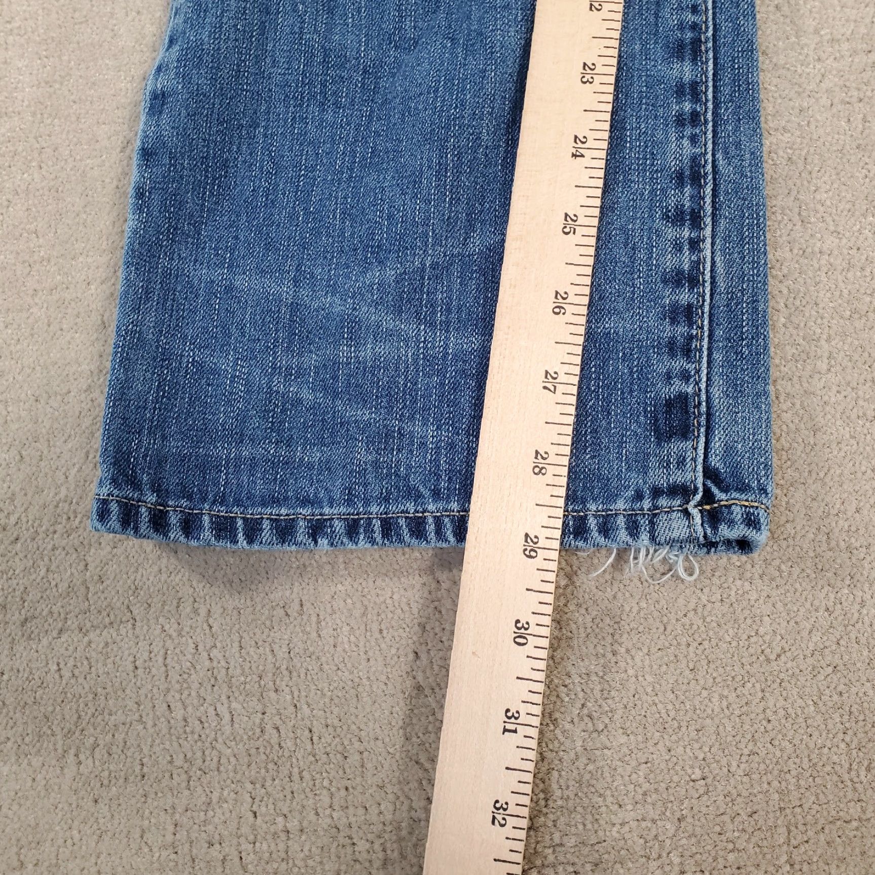 American Eagle Outfitters American Eagle Jeans Mens 32x30 Blue Original Straight Leg Faded Distressed Size US 32 / EU 48 - 6 Thumbnail