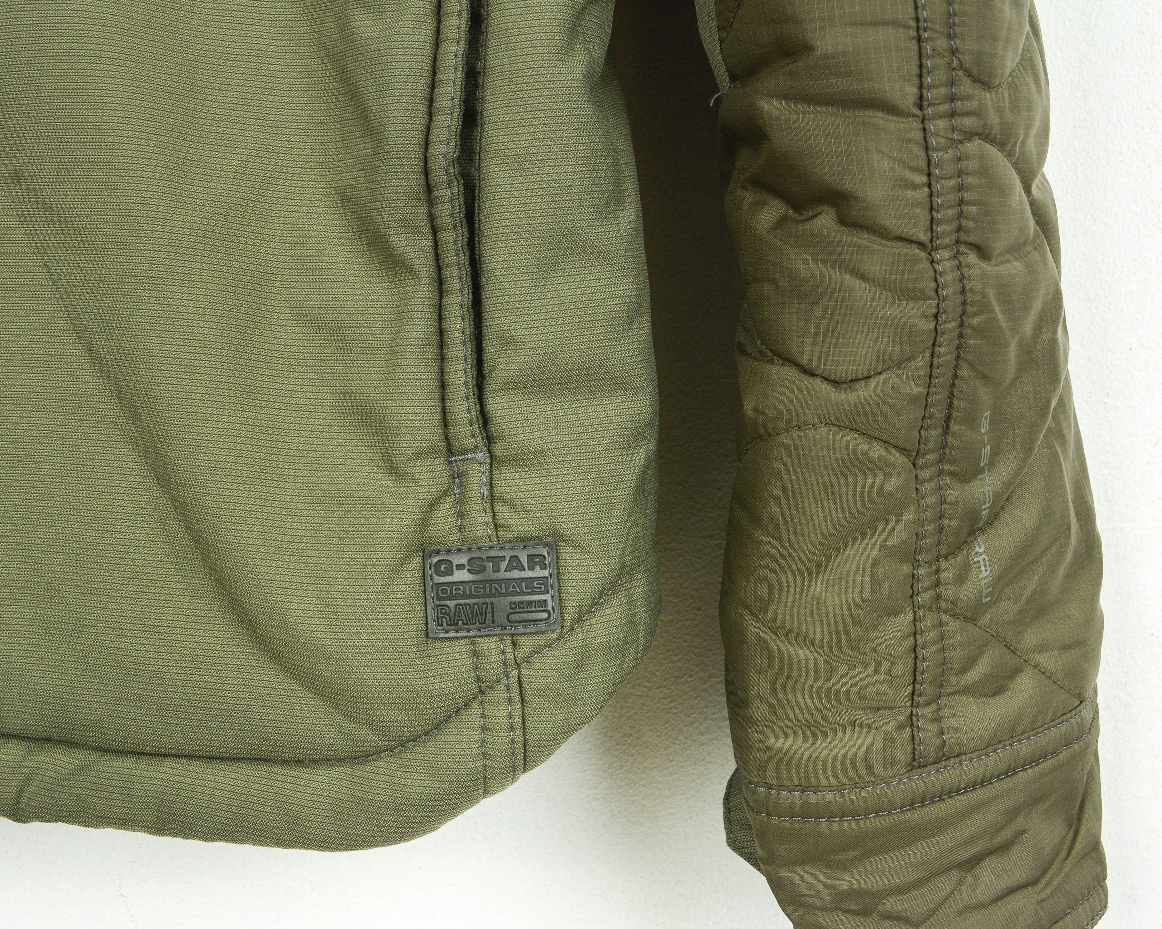 G-Star Cargo Filch JKT Quilted M Jacket Overshirt Shacket Coat Army Size US M / EU 48-50 / 2 - 3 Thumbnail