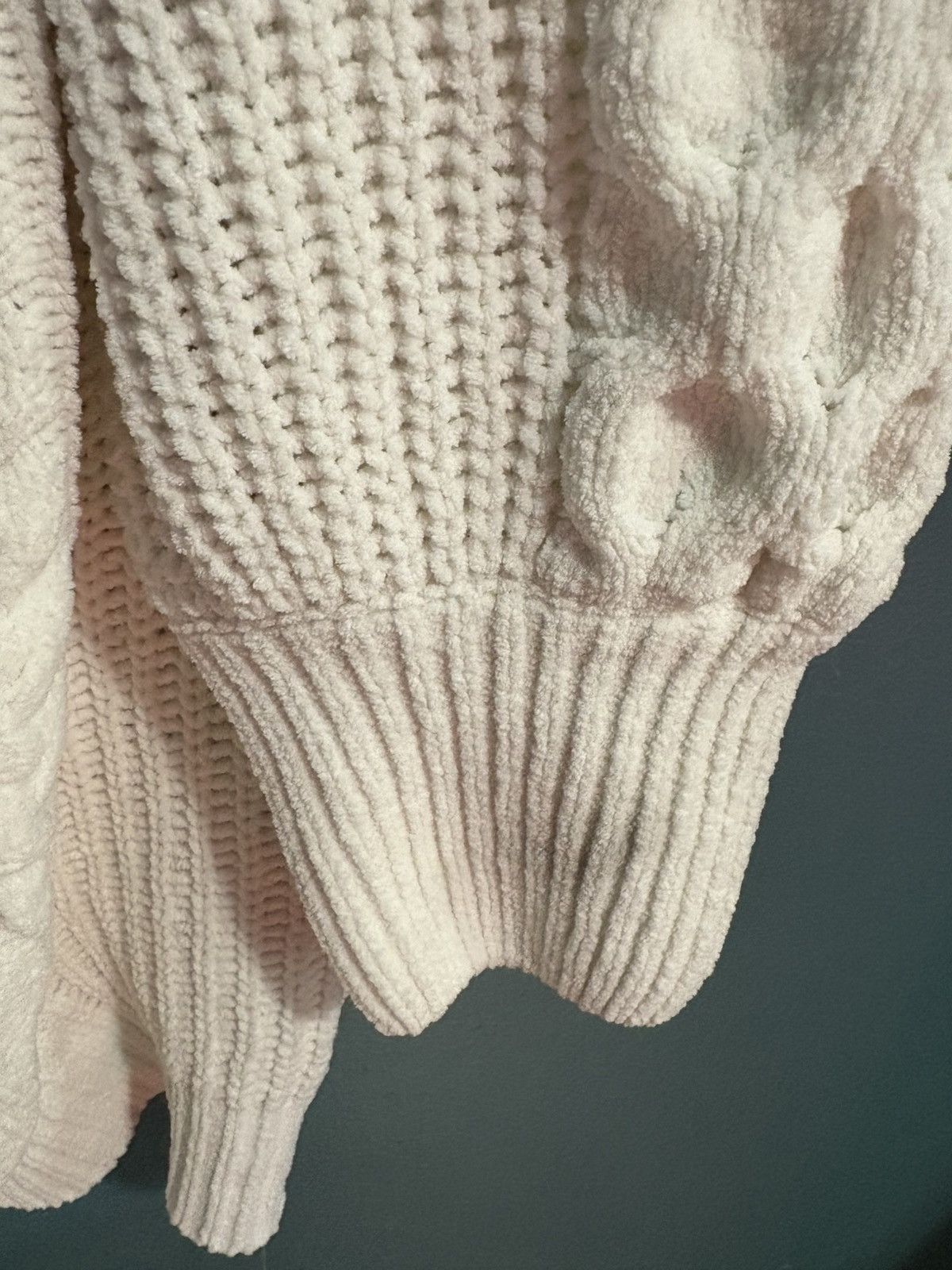 Other Derek Heart Women's Cardigan Cable-knit Crochet Sweater Size XL / US 12-14 / IT 48-50 - 5 Thumbnail