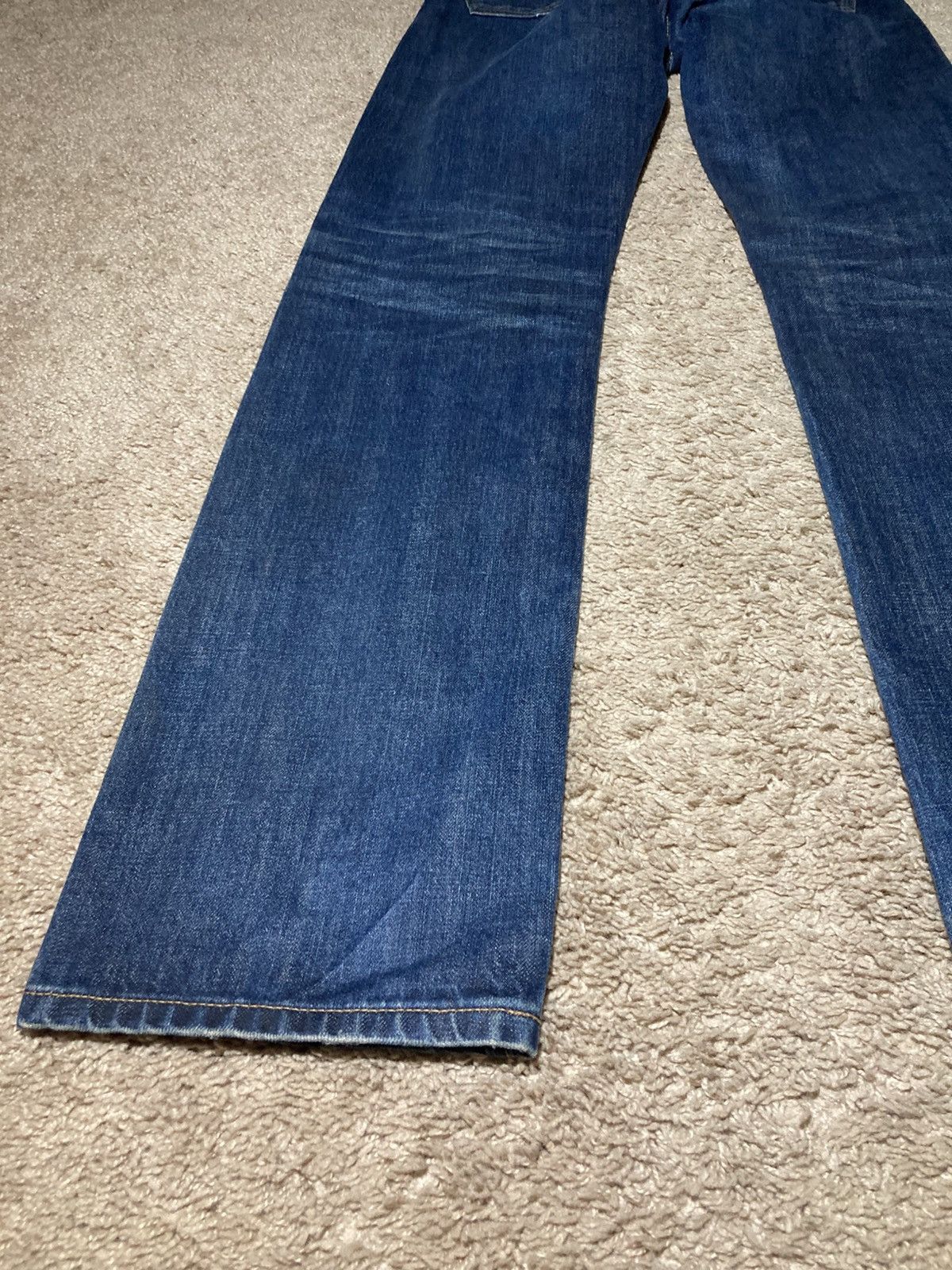 Celine AW24 Celine Indigo Dark Wash Straight Leg Kurt Jeans Hedi Size US 26 / EU 42 - 14 Thumbnail