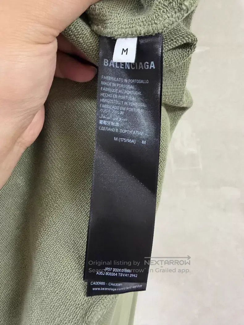 Balenciaga Balenciaga Solid Color Zip Hooded Drop Shoulder Long Sleev Size US M / EU 48-50 / 2 - 4 Thumbnail
