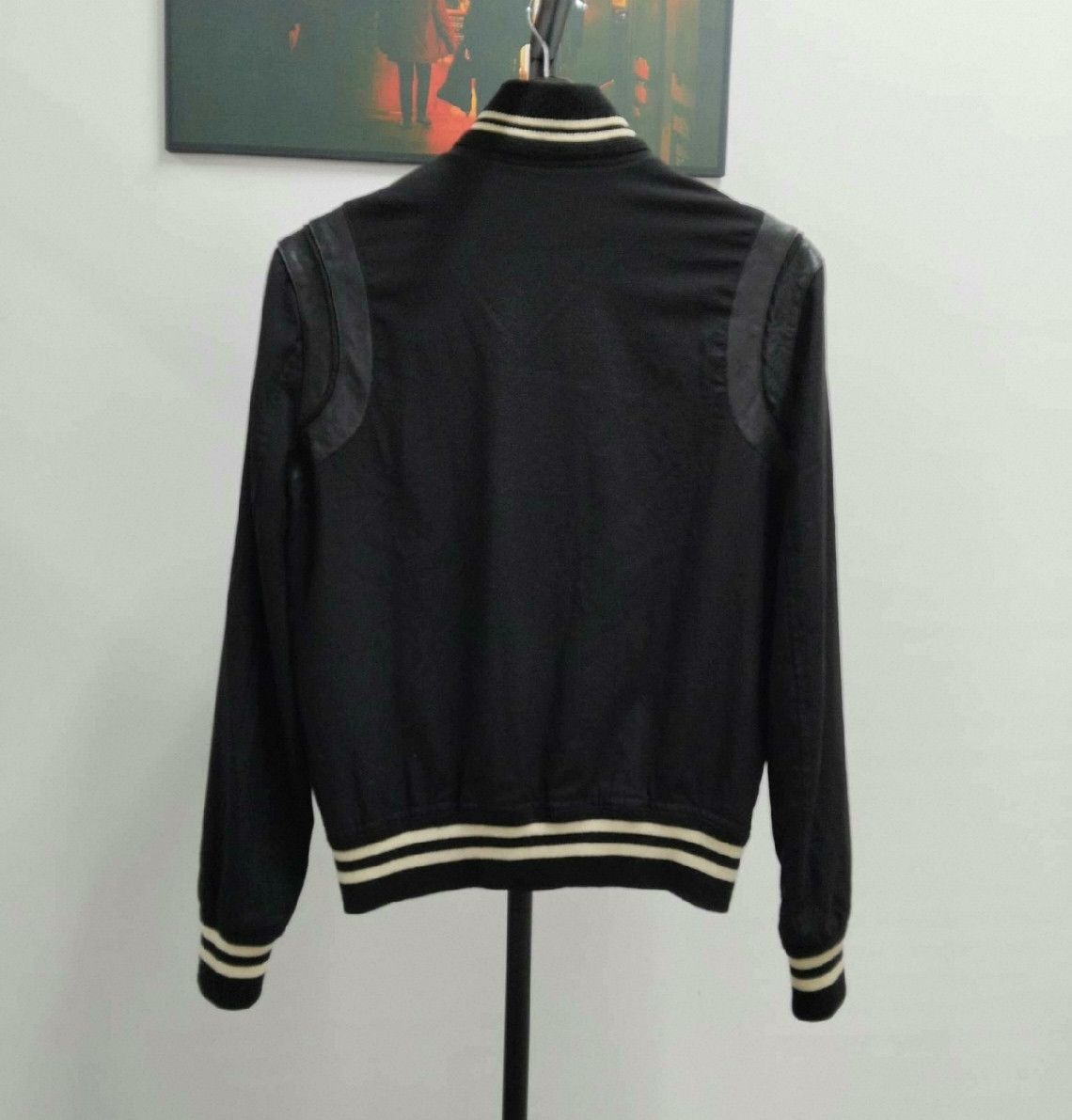 Saint Laurent Paris Saint laurent paris 15ss Black Teddy Jacket 2506-Nextarrow Size US S / EU 44-46 / 1 - 2 Thumbnail