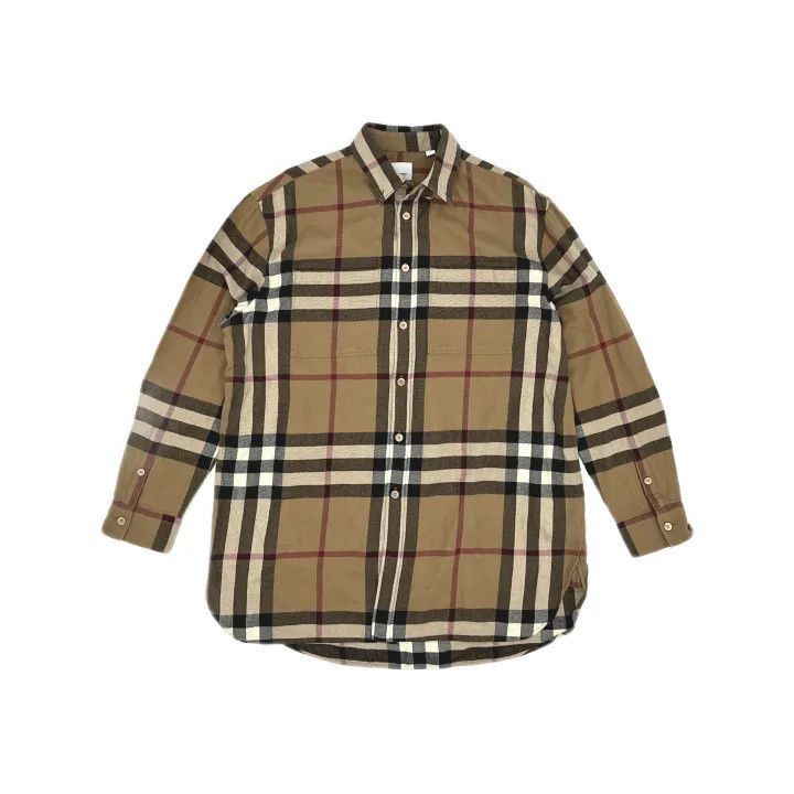 Burberry Burberry Burberry Casual Check Cotton Flannel Shirt-2507 Size US S / EU 44-46 / 1 - 2 Thumbnail