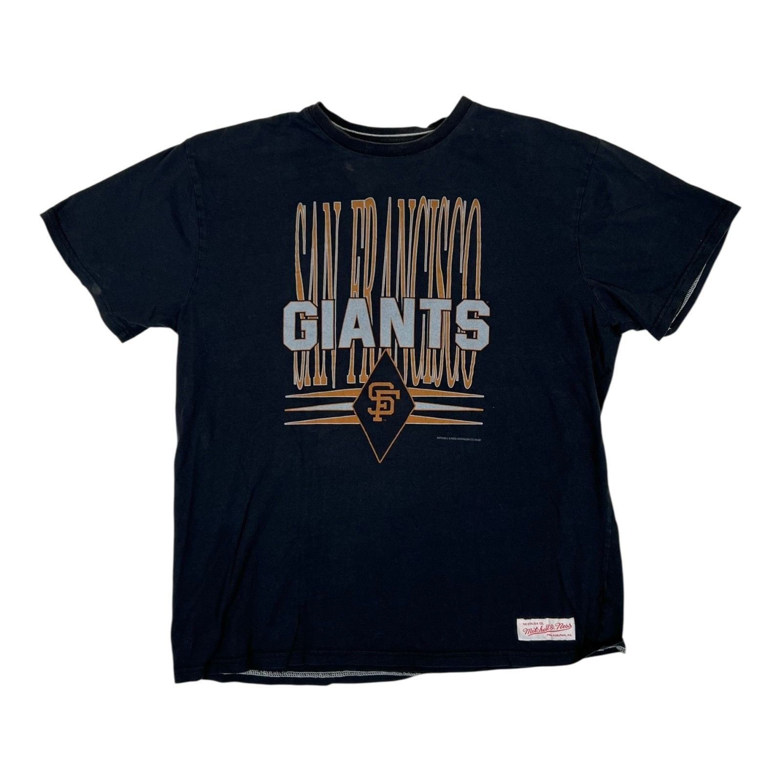 Mitchell & Ness Mitchell & Ness San Francisco Giants MLB T-Shirt Size Large Size US L / EU 52-54 / 3 - 1 Thumbnail
