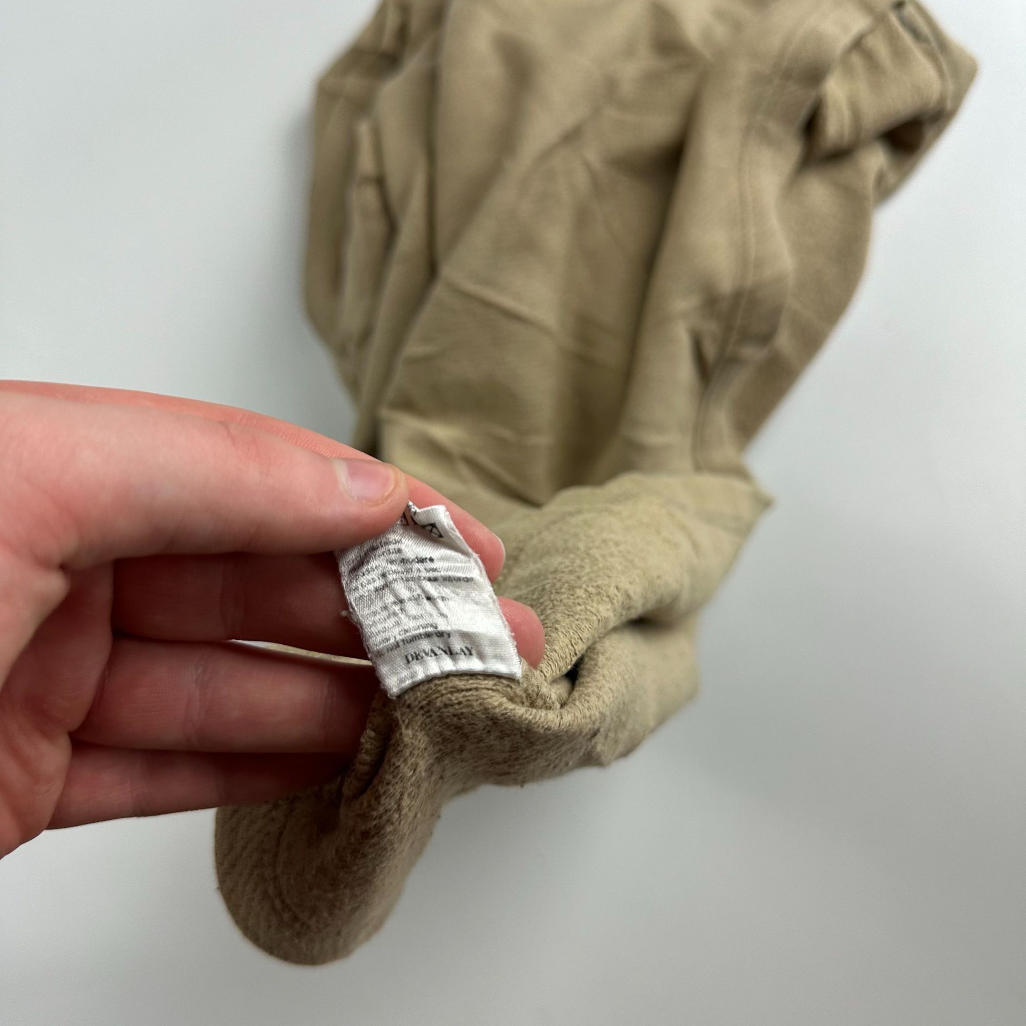 Lacoste Vintage 90s Lacoste Sport Pullover Hoodie Beige Size M Size US M / EU 48-50 / 2 - 7 Thumbnail