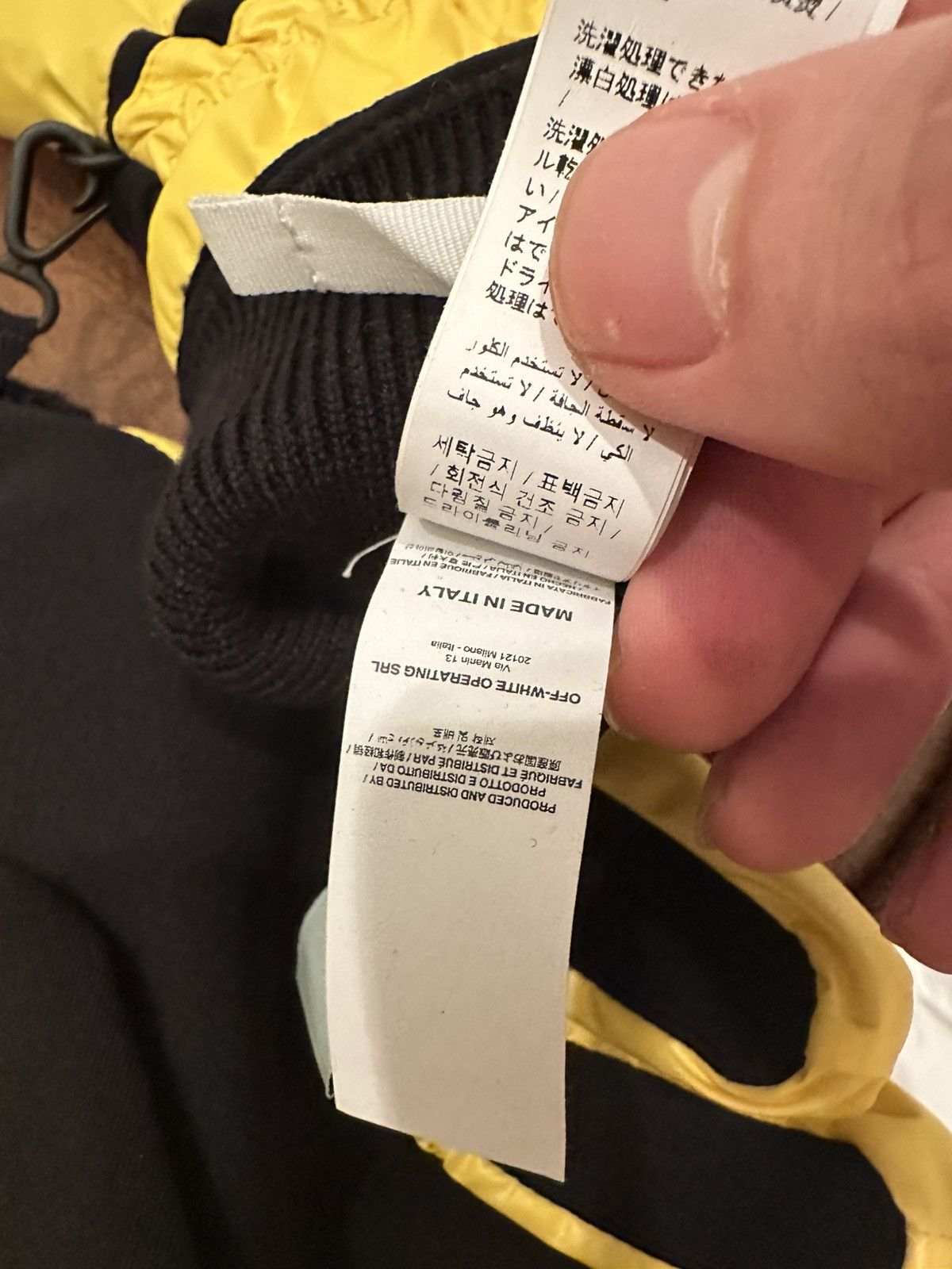Off-White OFF WHITE GLOVES Size ONE SIZE - 12 Thumbnail