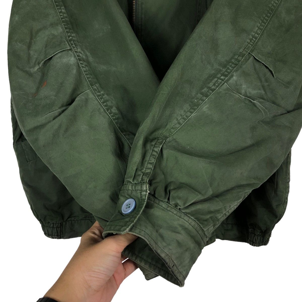 Japanese Brand 🔥Vintage Bomber Jacket Military Vetements Men Melrose Japan Size US M / EU 48-50 / 2 - 15 Thumbnail