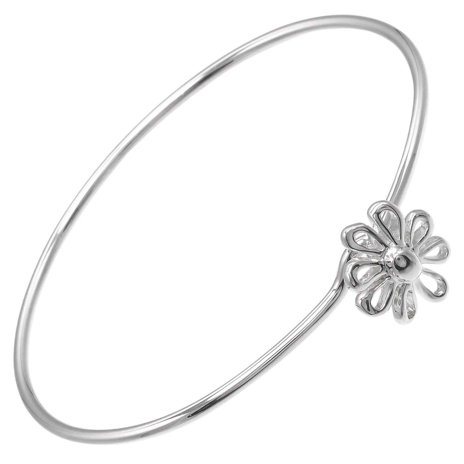 Tiffany & Co. Tiffany & Co. Daisy Bangle Bracelet Silver 925 Size ONE SIZE - 1 Thumbnail
