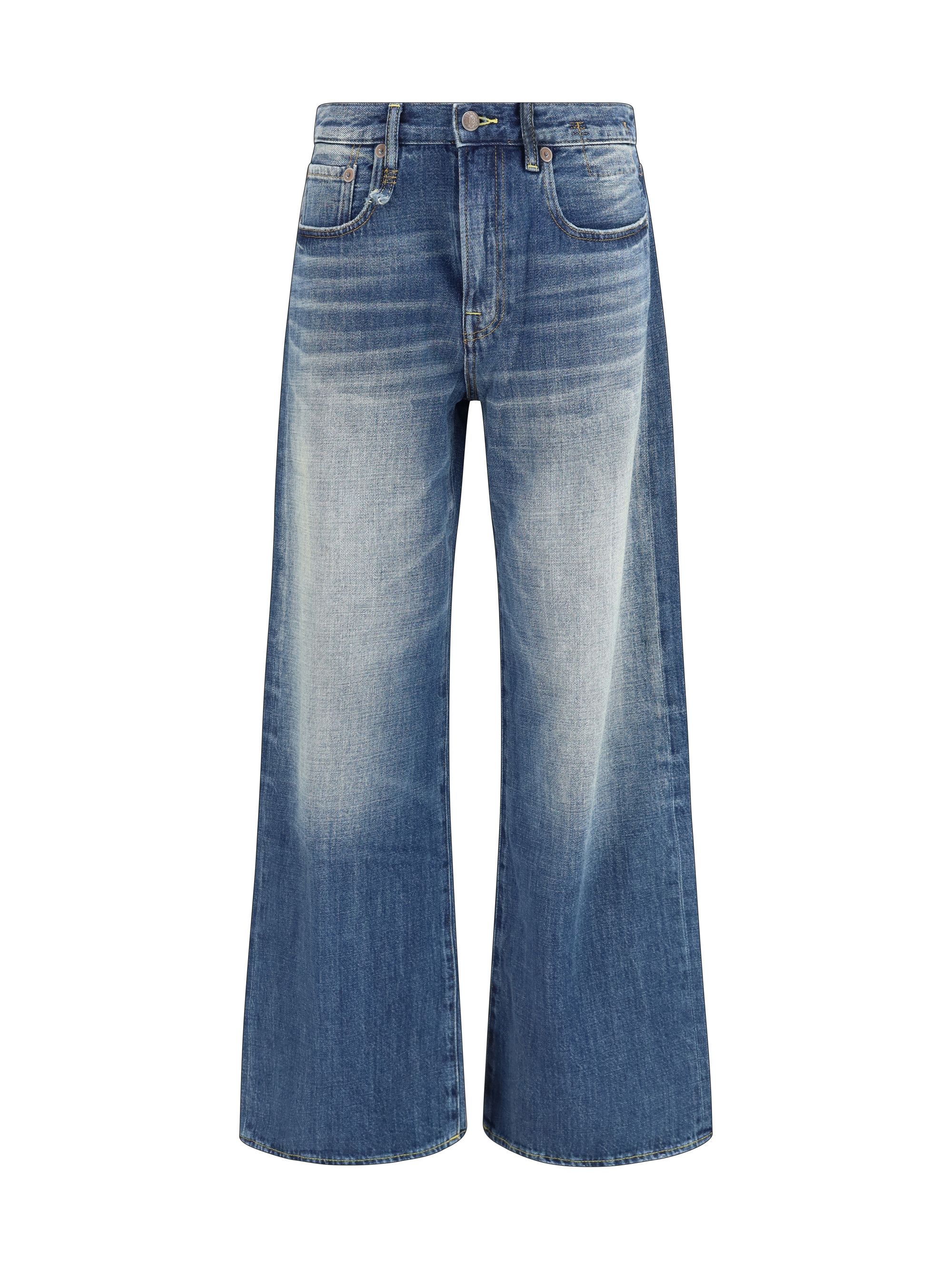 R13 D'Arcy Loose Jeans Size 25" / US 0 / IT 36 - 1 Thumbnail