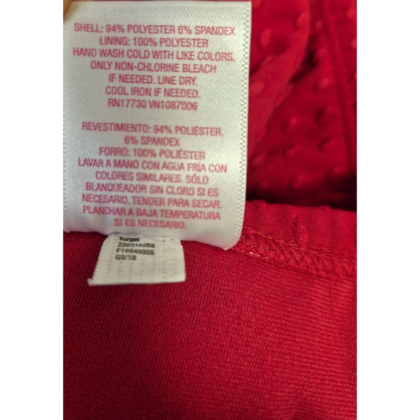 Other Xhilaration Women's High-Waist Burgundy Polka Dot Swim Botto Size ONE SIZE - 6 Thumbnail