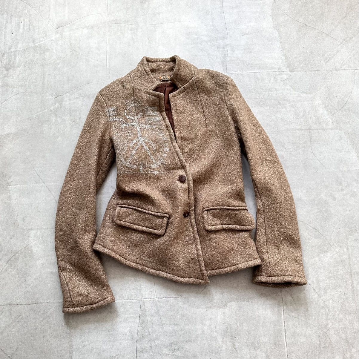 The People Of The Labyrinths RARE The People of The Labyrinths Wool Silk Jacket Plein Sud Size US S / EU 44-46 / 1 - 1 Thumbnail