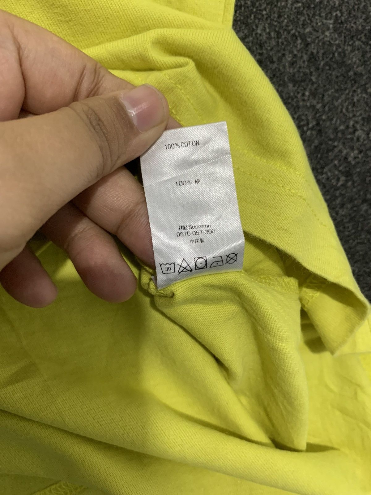 Supreme Supreme stripe tee dark yellow tshirt Size US M / EU 48-50 / 2 - 5 Thumbnail