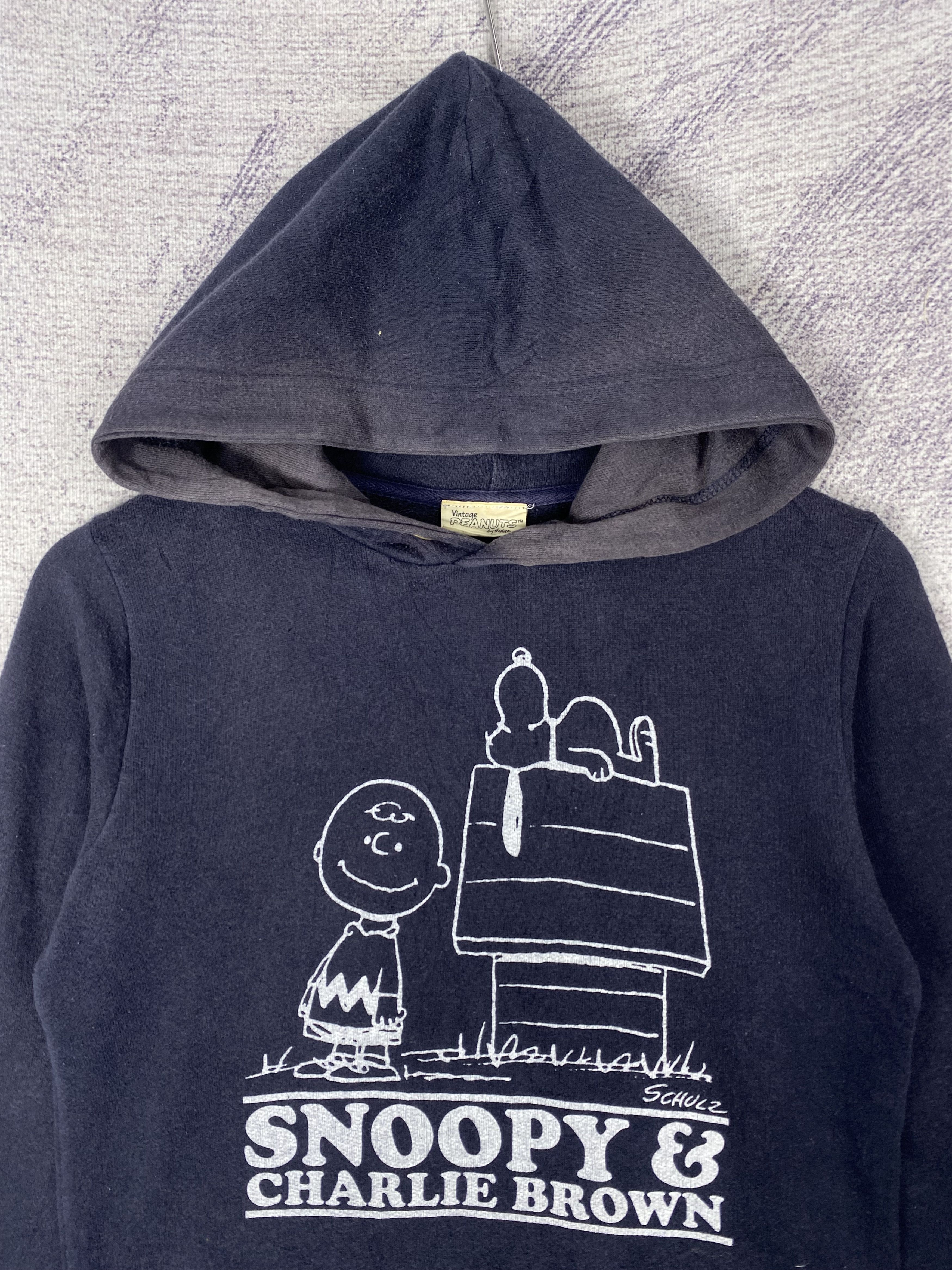 Peanuts Vintage Peanuts x Snoopy Hoodies Pullover Size US M / EU 48-50 / 2 - 2 Thumbnail