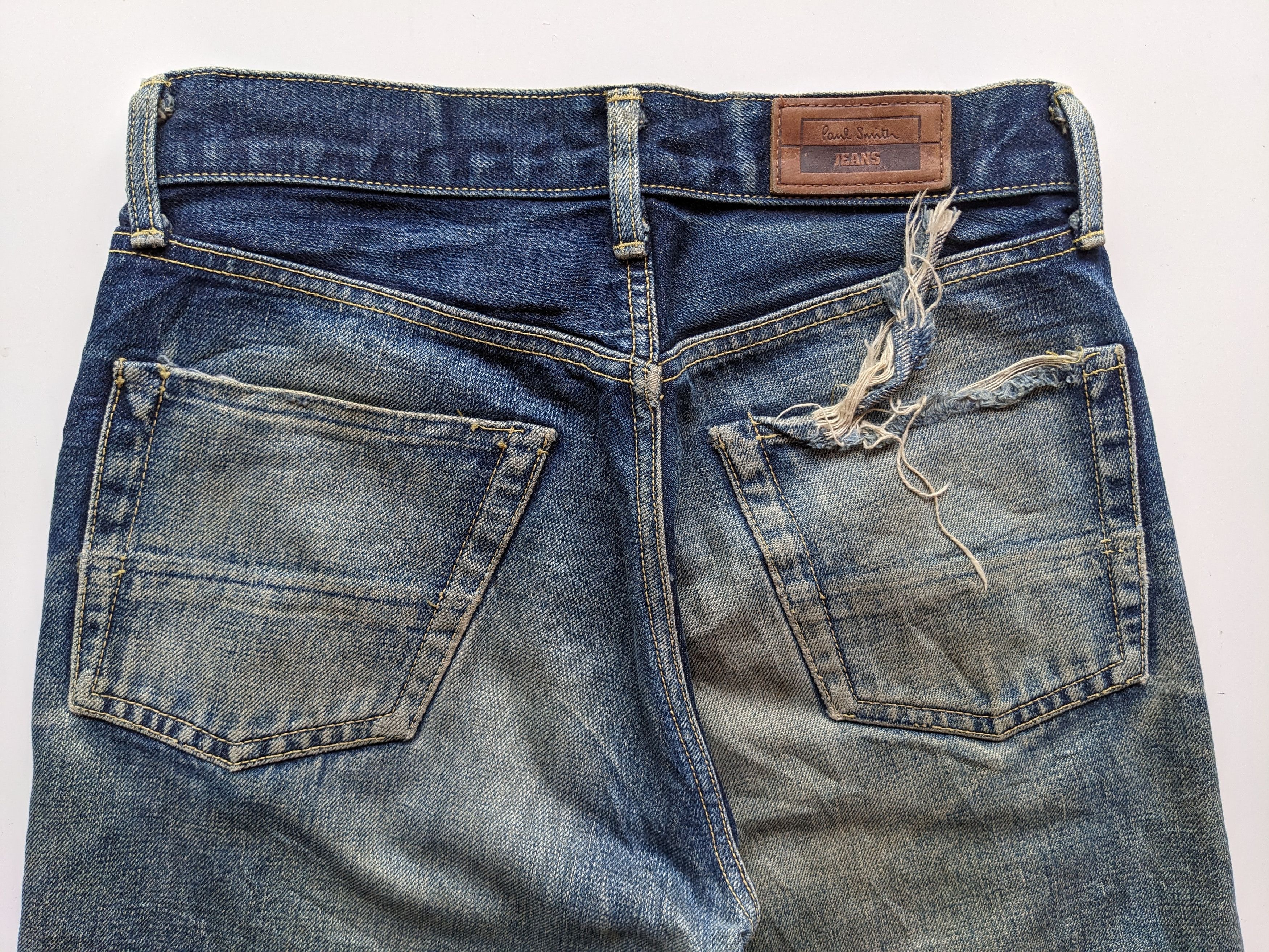Paul Smith Paul Smith selvedge faded jeans Size US 28 / EU 44 - 5 Thumbnail