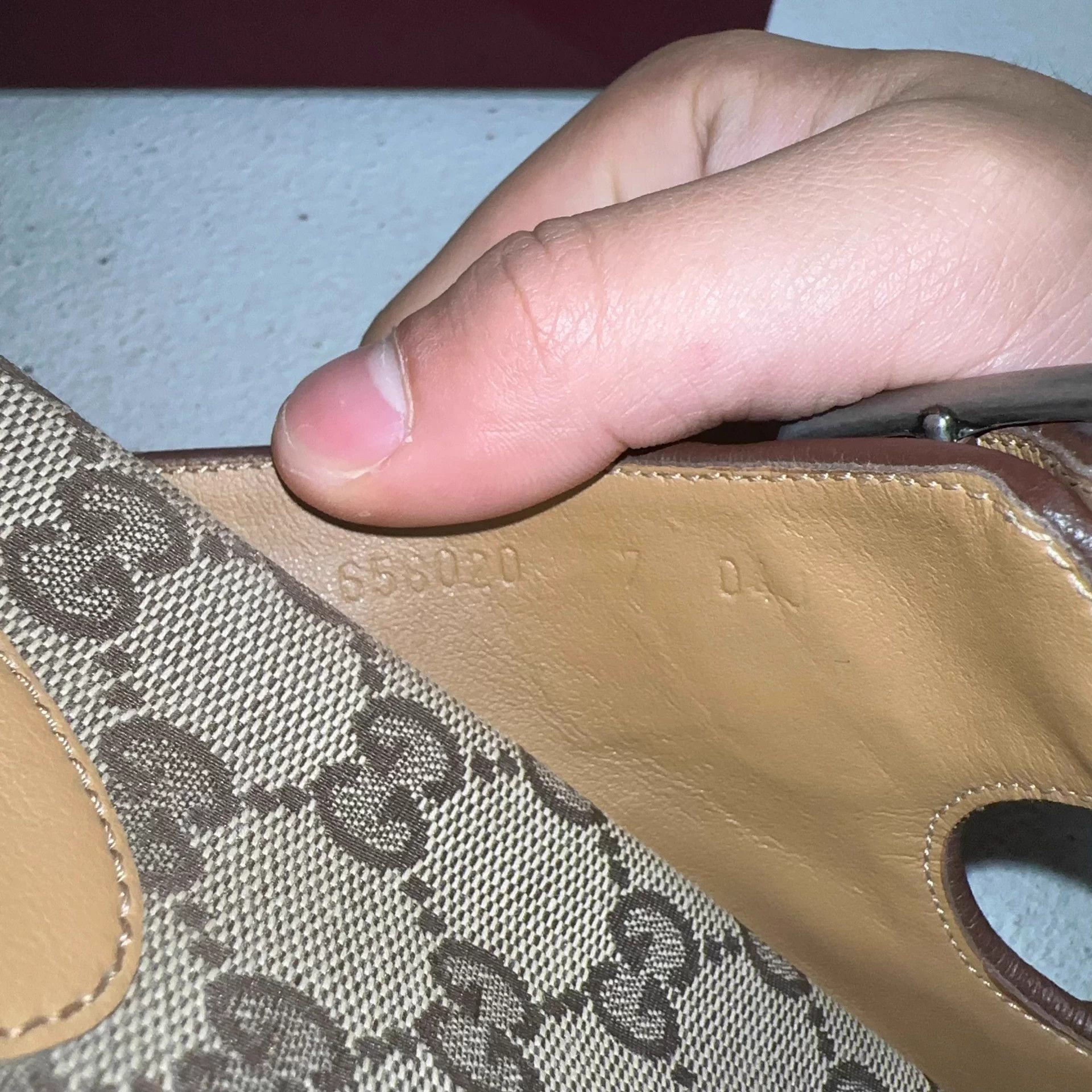 Gucci GUCCI GG Supreme Web Strap Slipper Men's 41 Size US 8 / EU 41 - 5 Thumbnail
