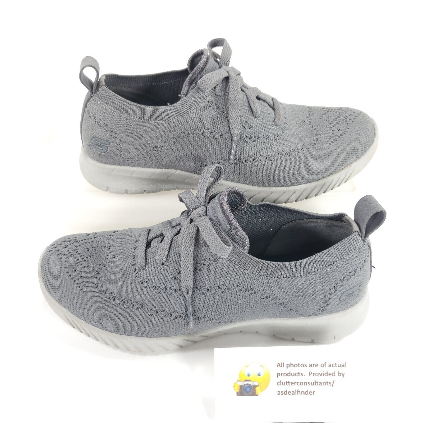 SKECHERS Skechers Wave Lite Athletic Shoe Womens Size 7 23630 Gray Size US 7 / IT 37 - 5 Thumbnail