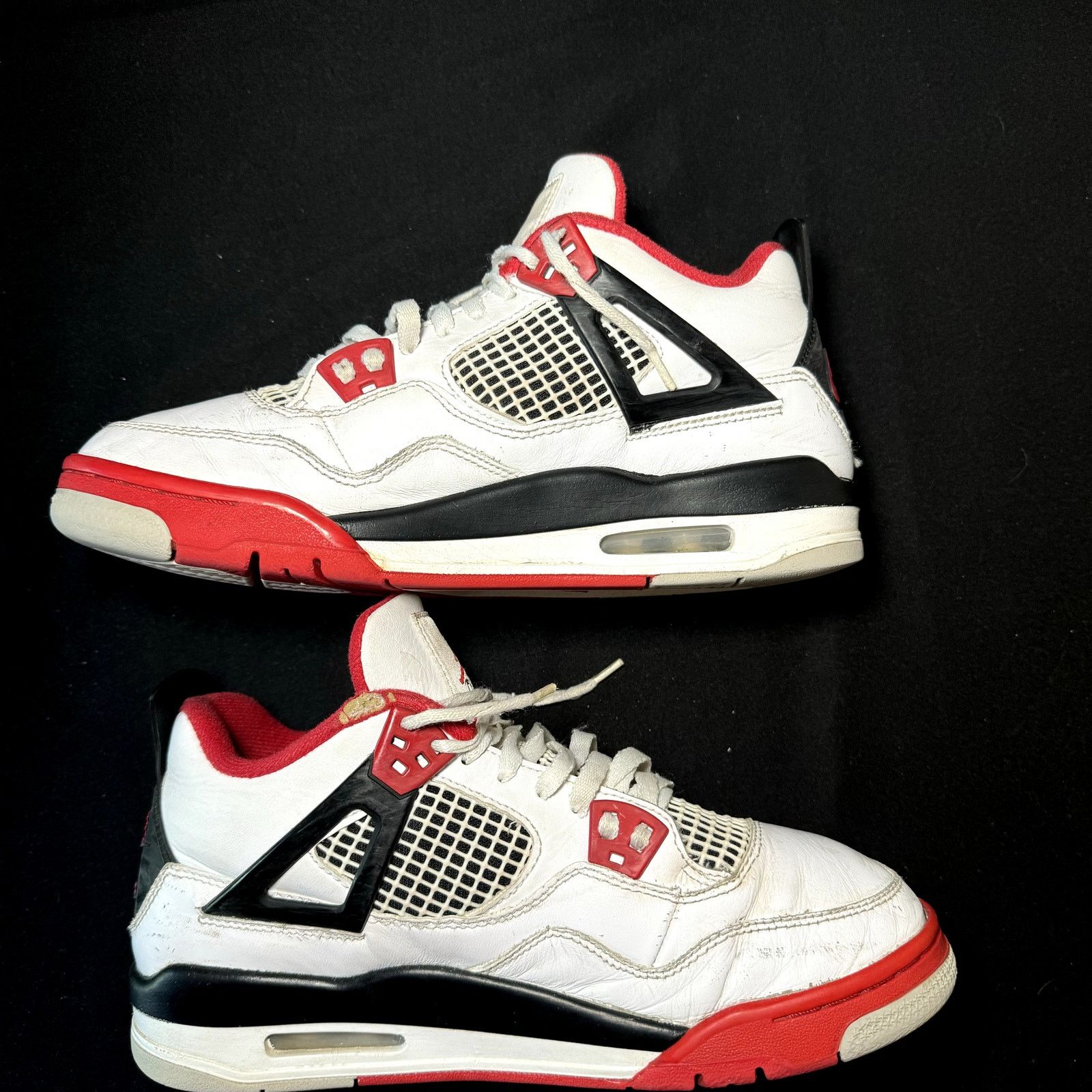 Jordan Brand × Nike Size 7 - Air Jordan 4 Retro OG GS Fire Red 2020 Men's Shoes Size US 7 / EU 40 - 3 Thumbnail