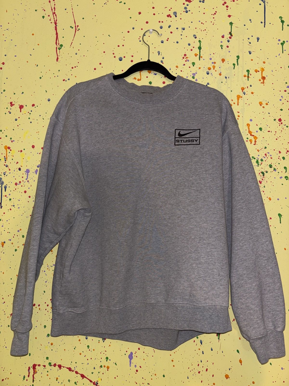 Other Nike x Stussy Gray Sweatshirt Size US S / EU 44-46 / 1 - 1 Thumbnail