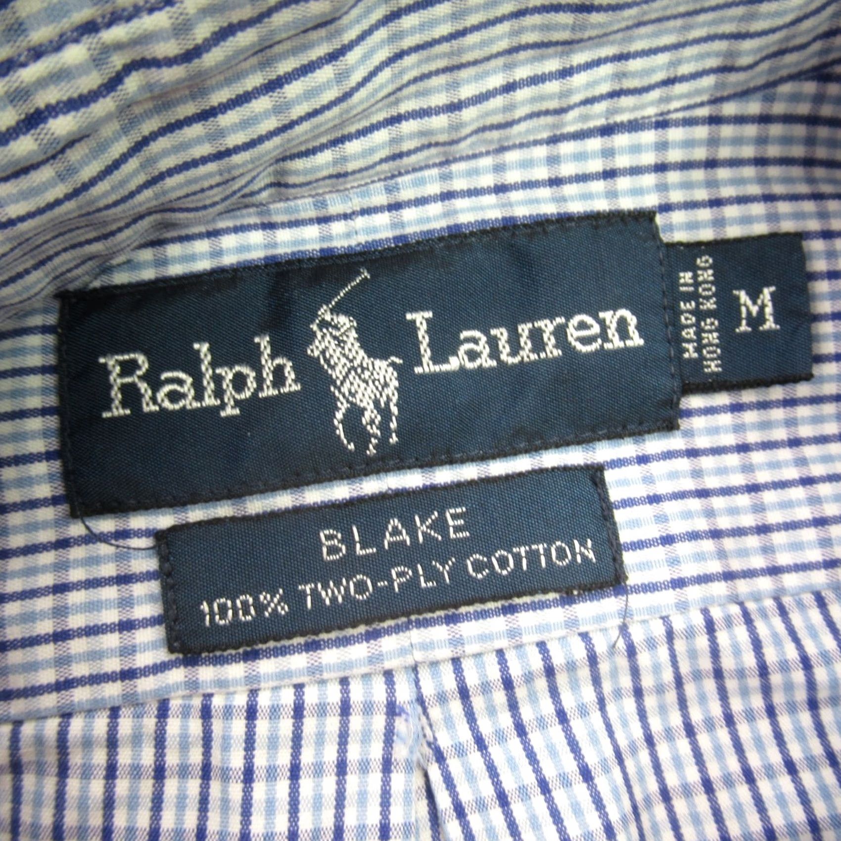 Polo Ralph Lauren Polo Ralph Lauren Shirt Mens Medium Long Sleeve Button Front Blake Checks Casual Size US M / EU 48-50 / 2 - 3 Thumbnail