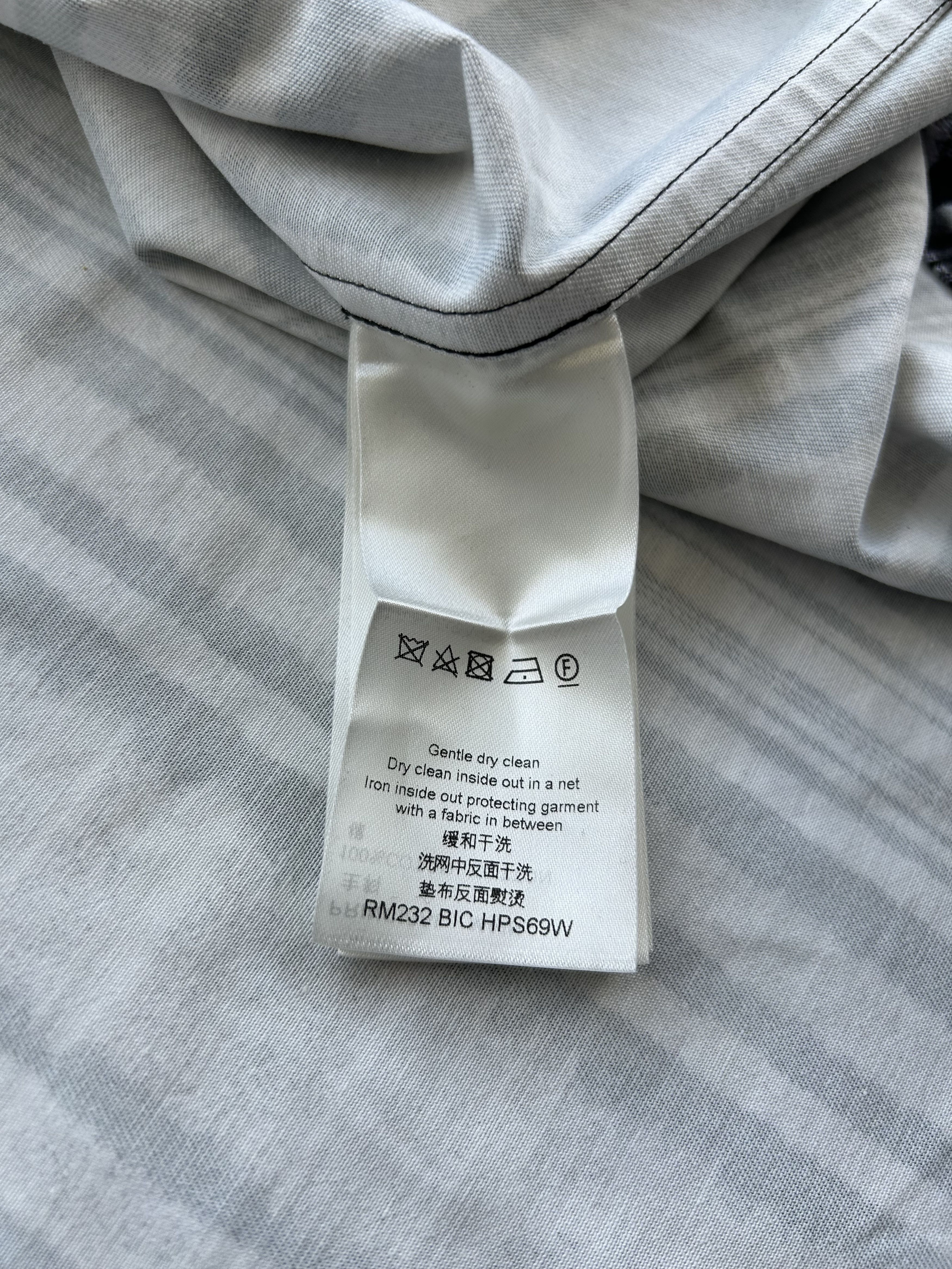 Louis Vuitton Grey & Black Plaid Blurry Vision of a Bright Future Shirt Size US XXL / EU 58 / 5 - 5 Thumbnail