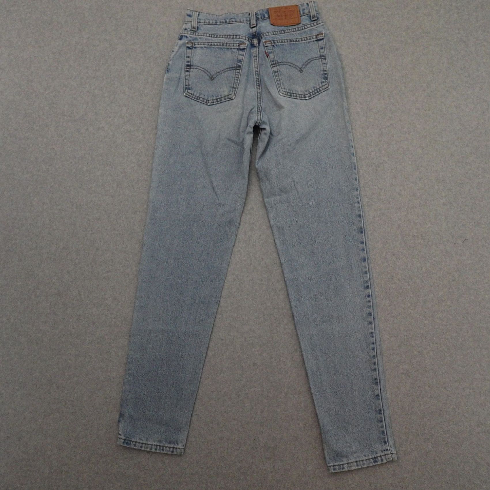 Levi's VINTAGE Levi's 512 Jeans Women 11 LONG (11X32) High Waist Tapered Leg 90s Blue Mens Womens Girls Size 32" / US 10 / IT 46 - 2 Thumbnail
